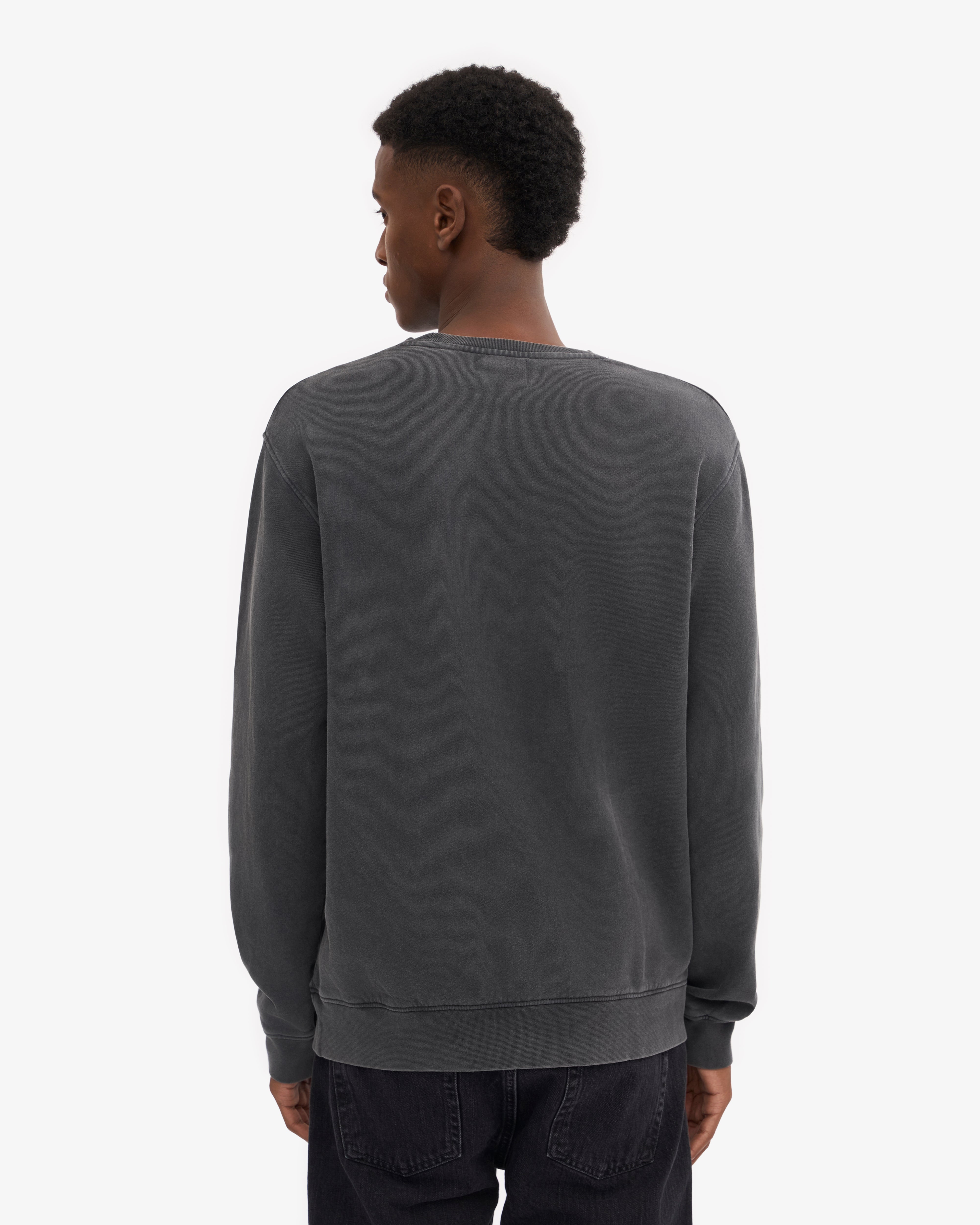 Classic Organic Crew - Faded Black XS