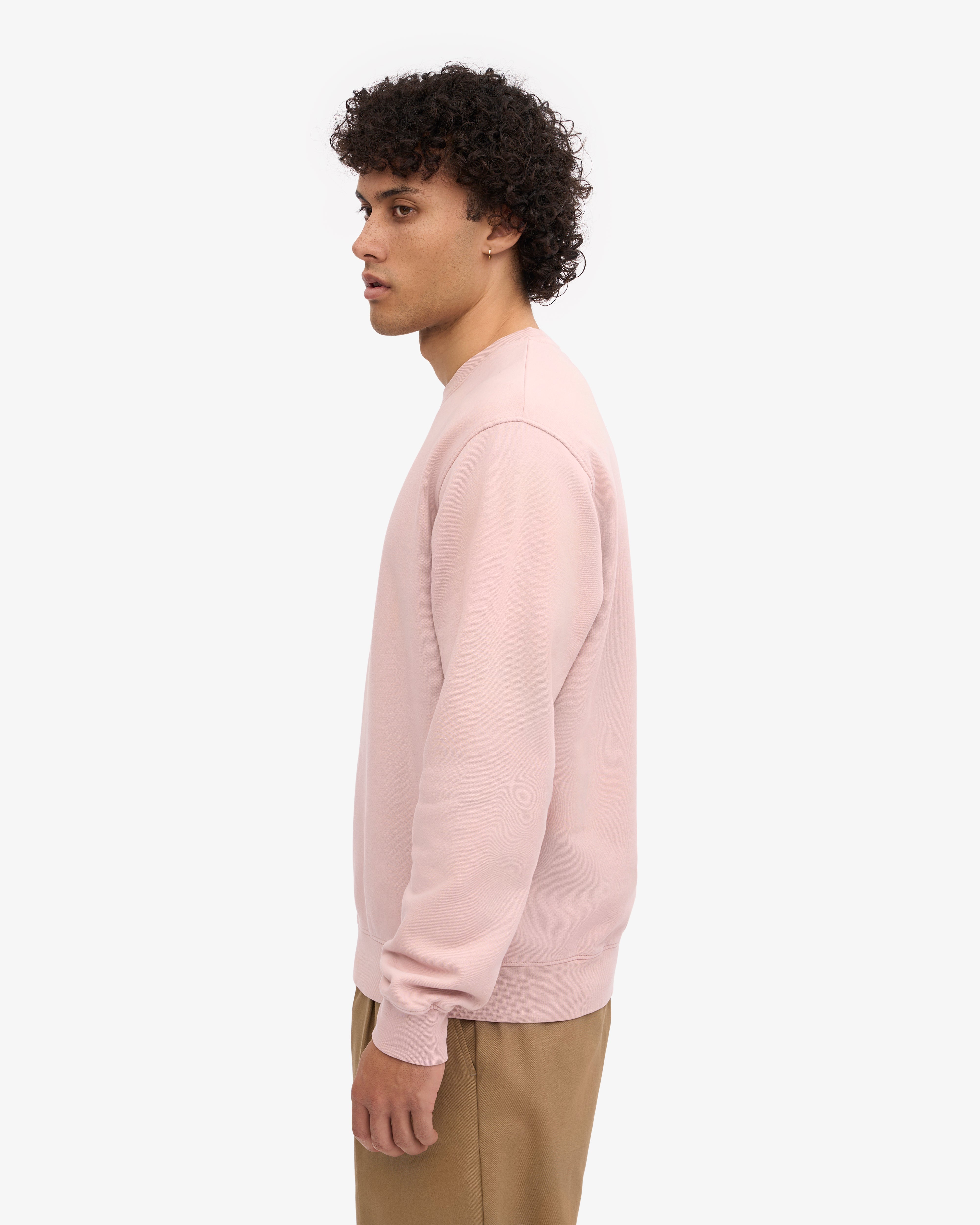 Classic Organic Crew - Faded Pink XS