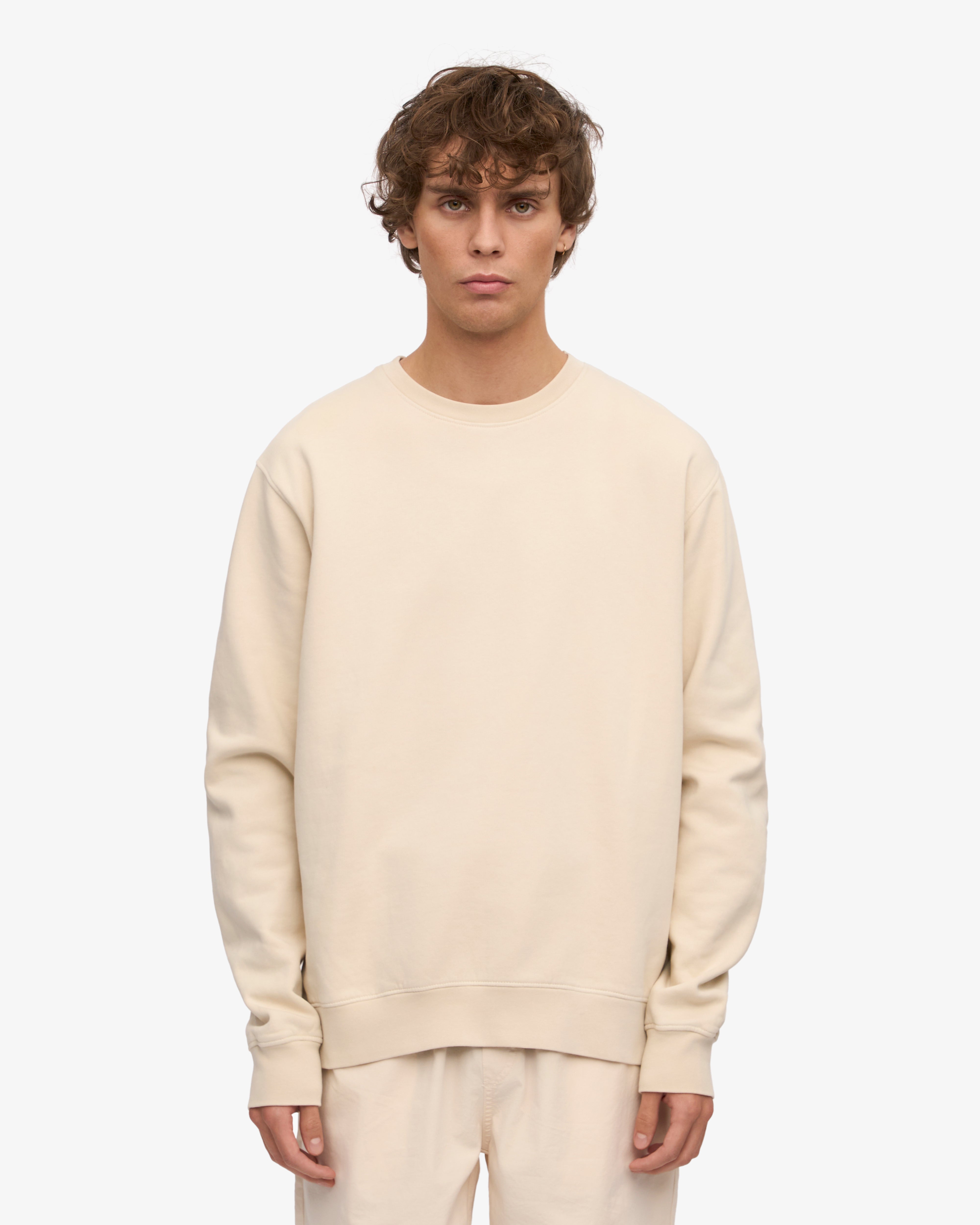 Classic Organic Crew - Ivory White XS