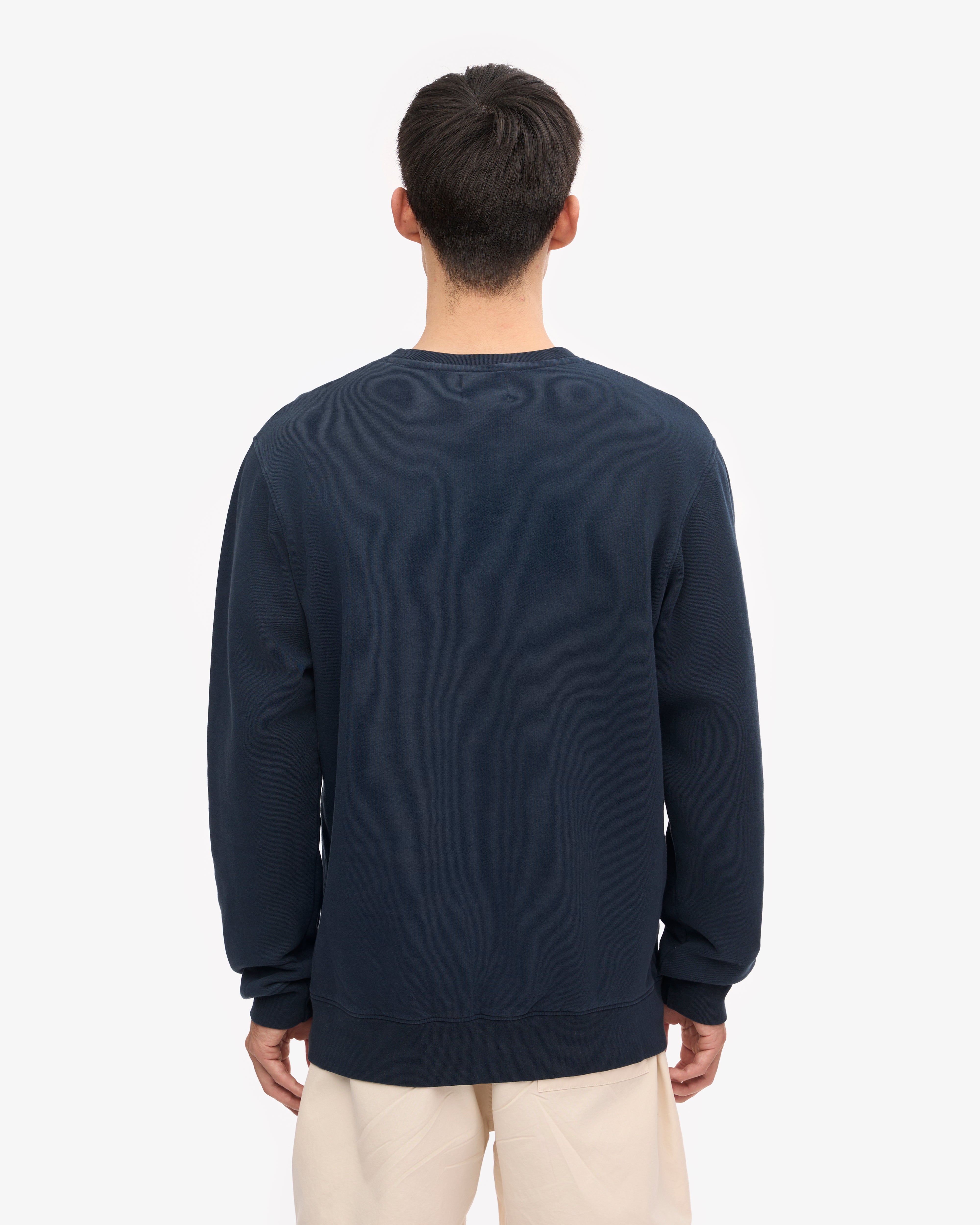Classic Organic Crew - Navy Blue XS