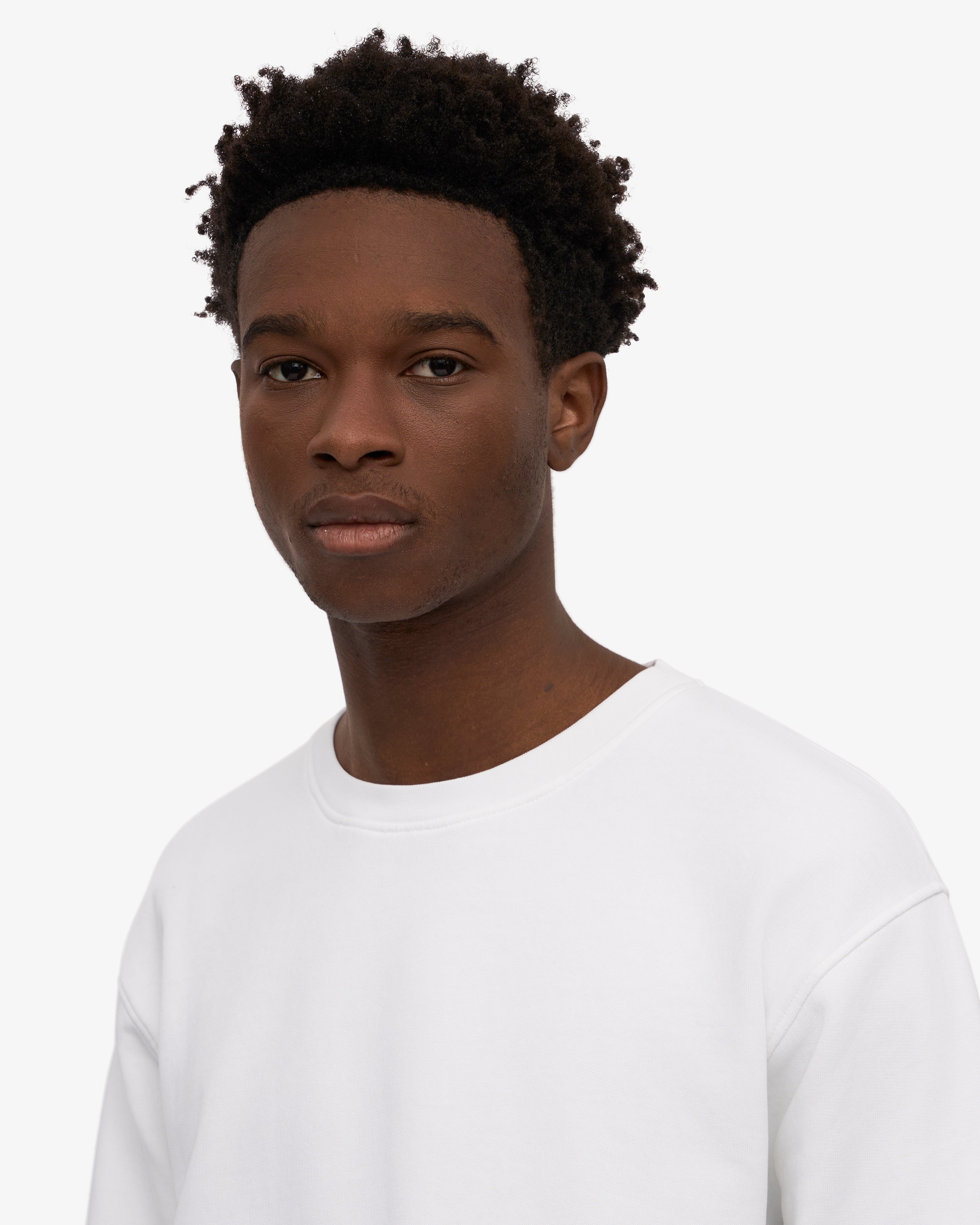 Classic Organic Crew - Optical White XS