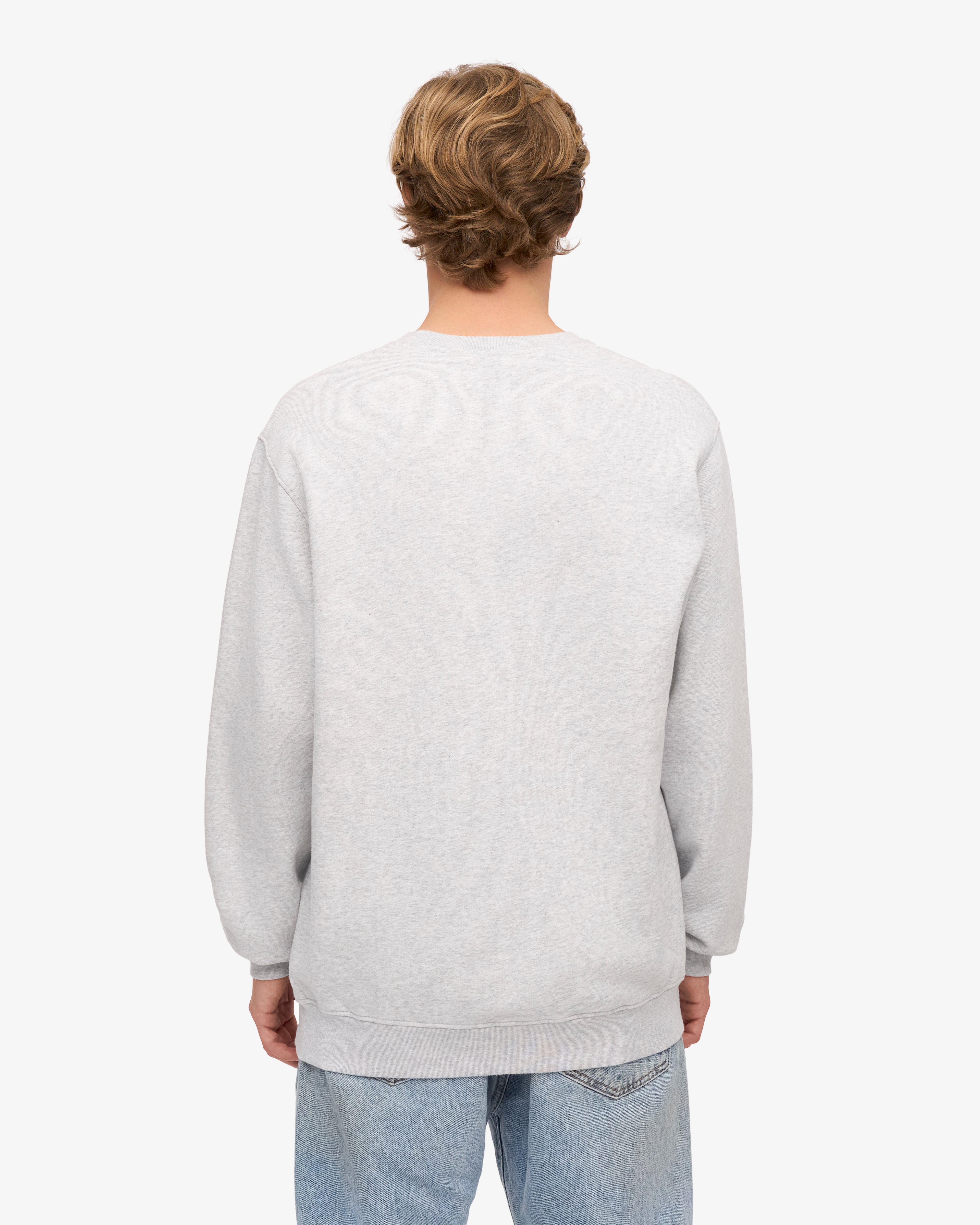 Classic Organic Crew - Snow Melange XS