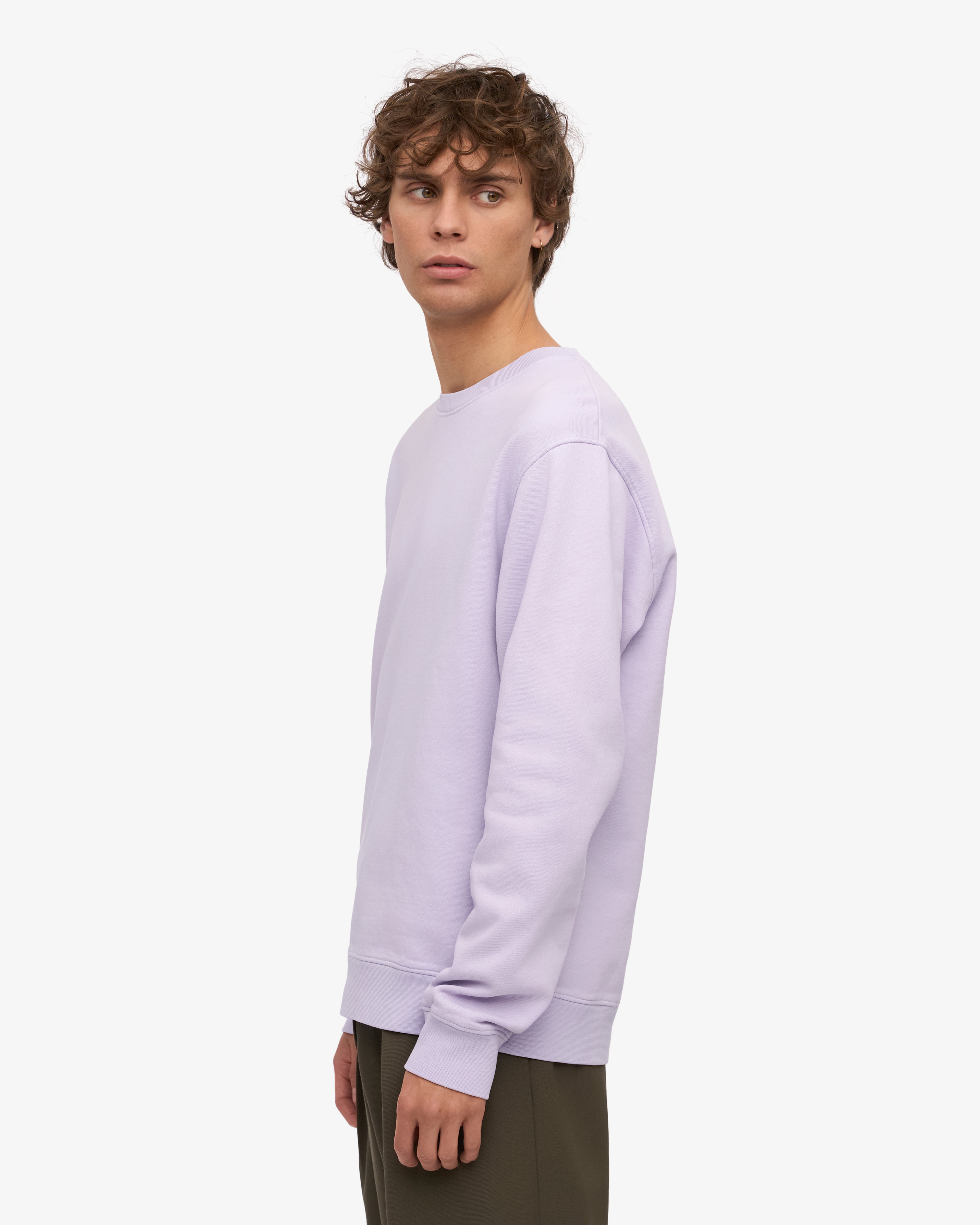Classic Organic Crew - Soft Lavender XS
