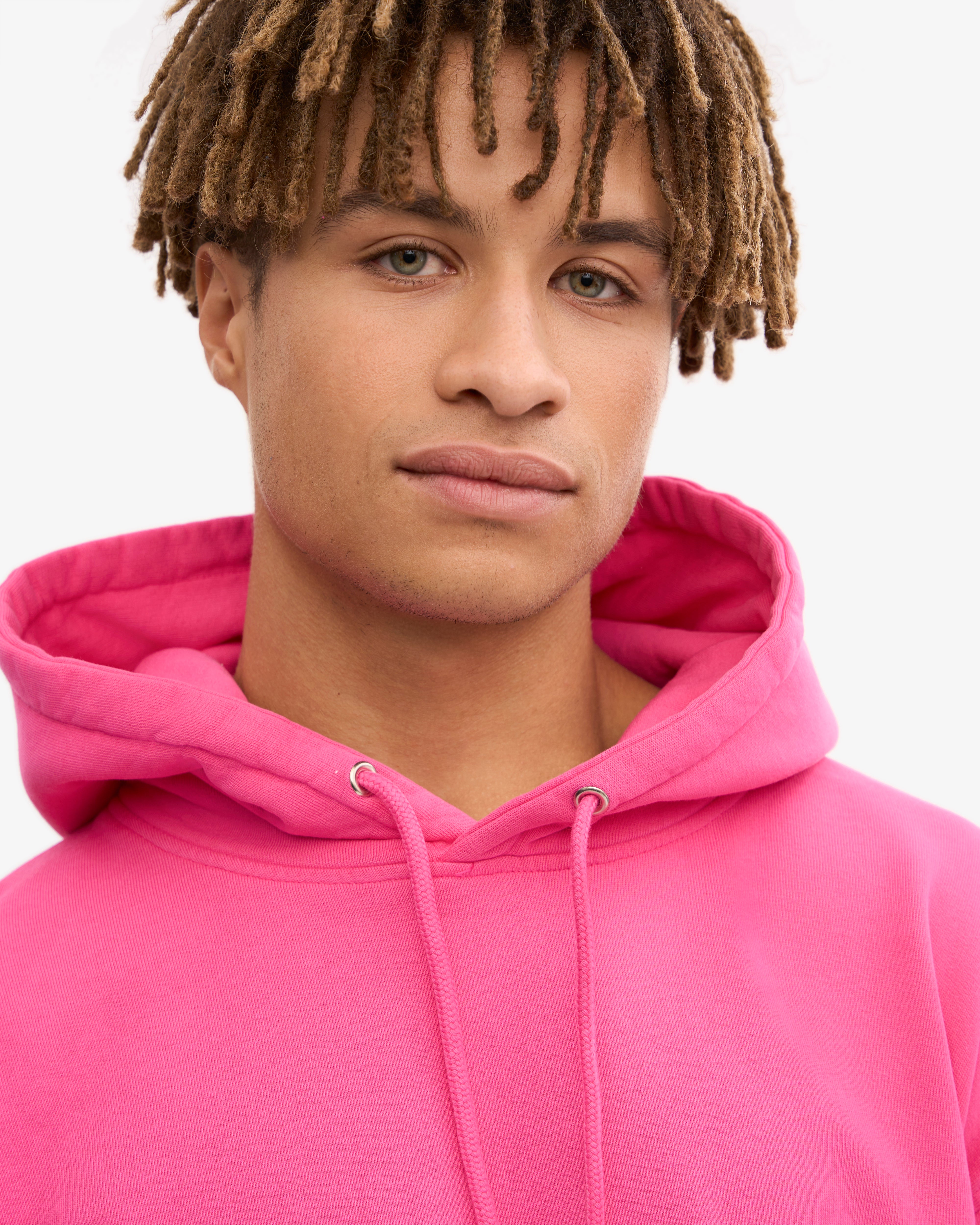 Classic Organic Hood - Bubblegum Pink XS