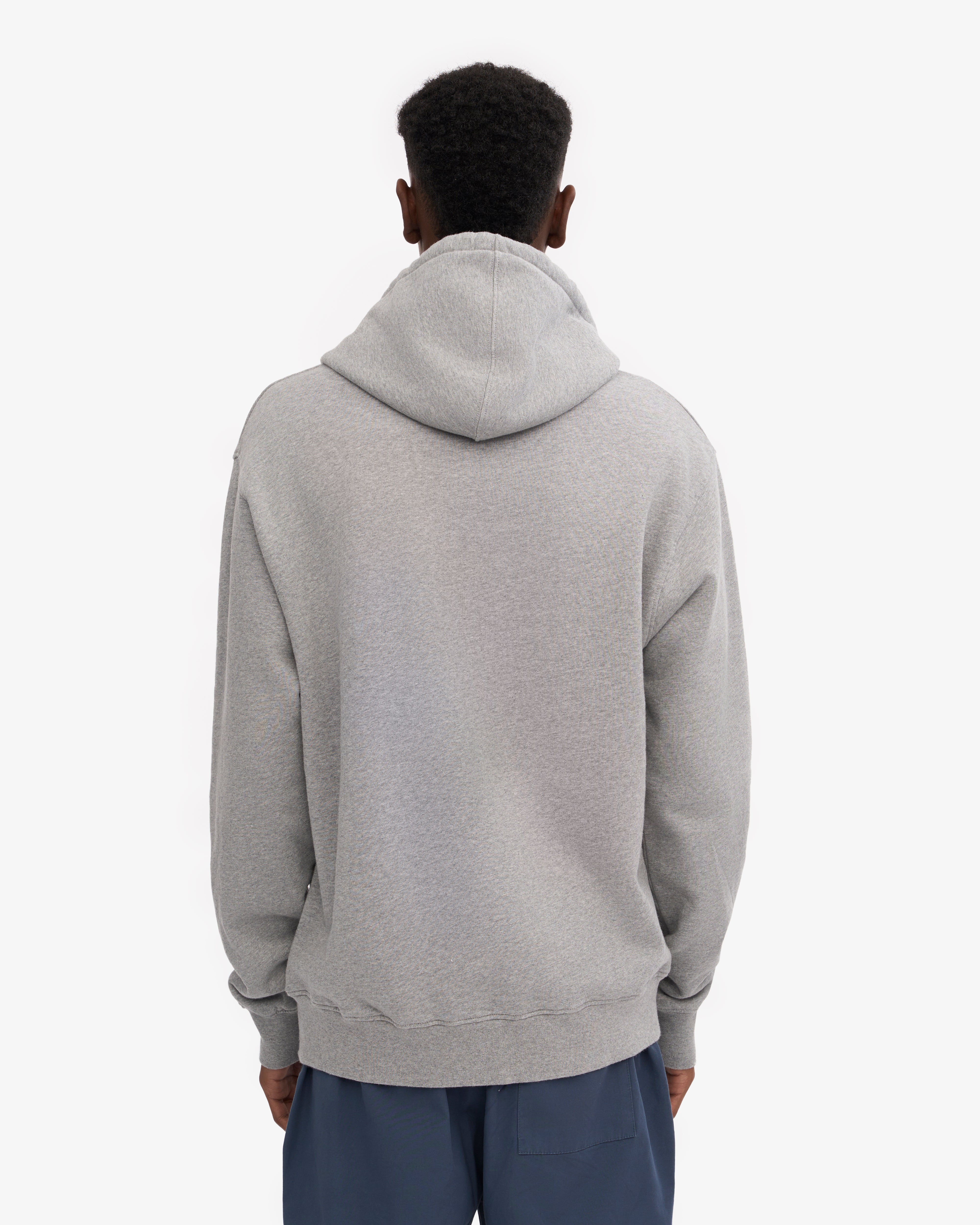 Classic Organic Hood - Heather Grey XS
