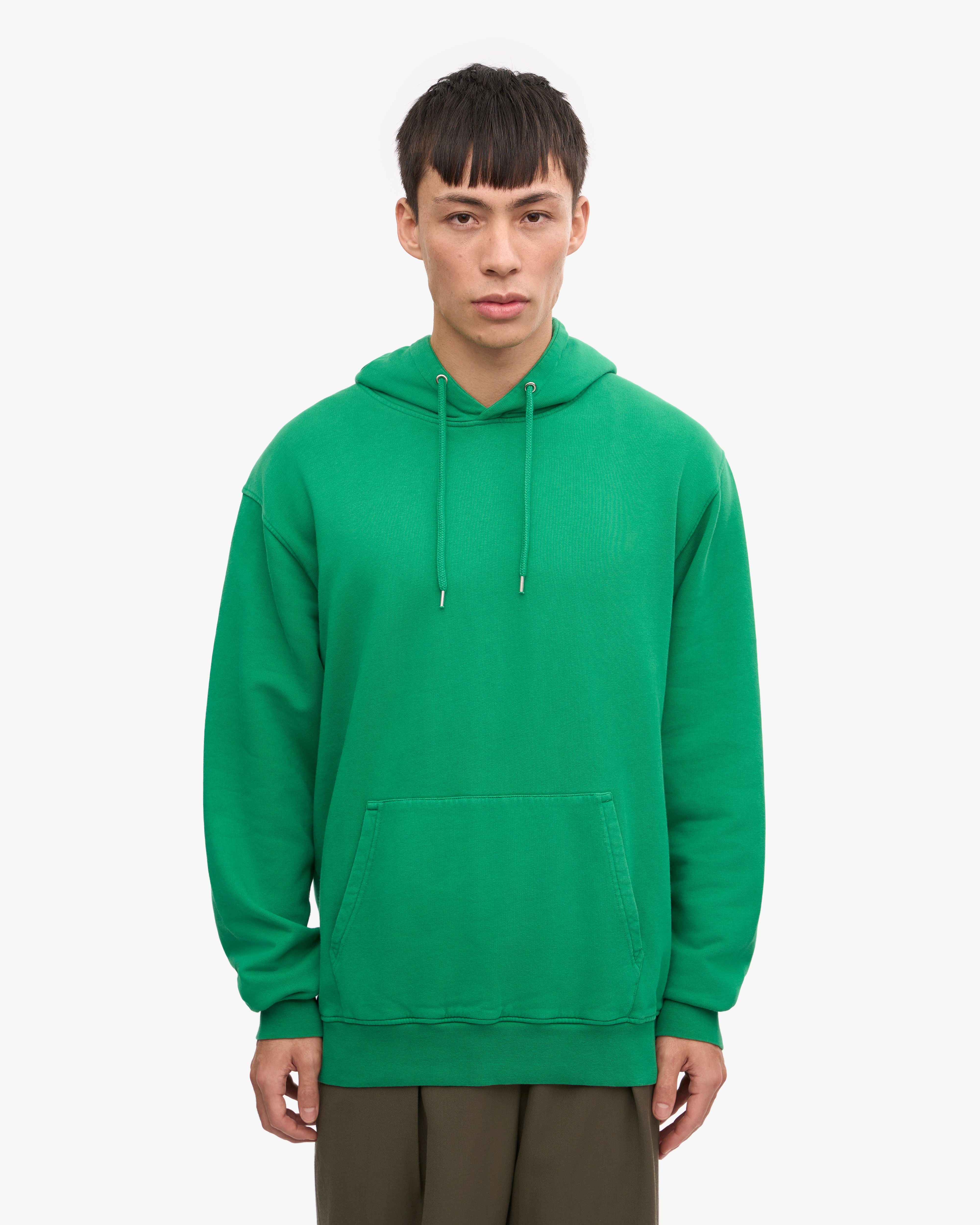 Classic Organic Hood - Kelly Green XS