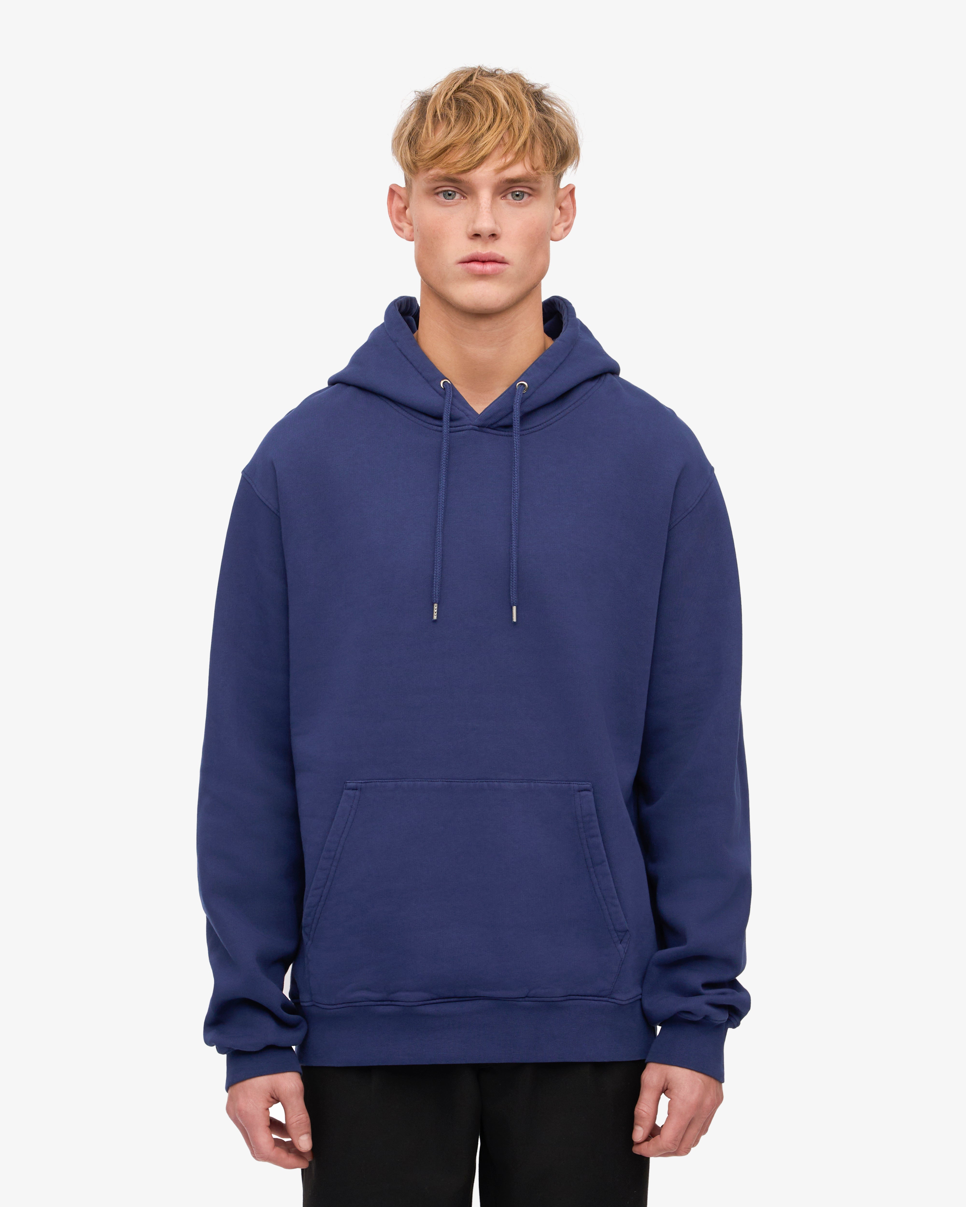 Classic Organic Hood - Marine Blue XS