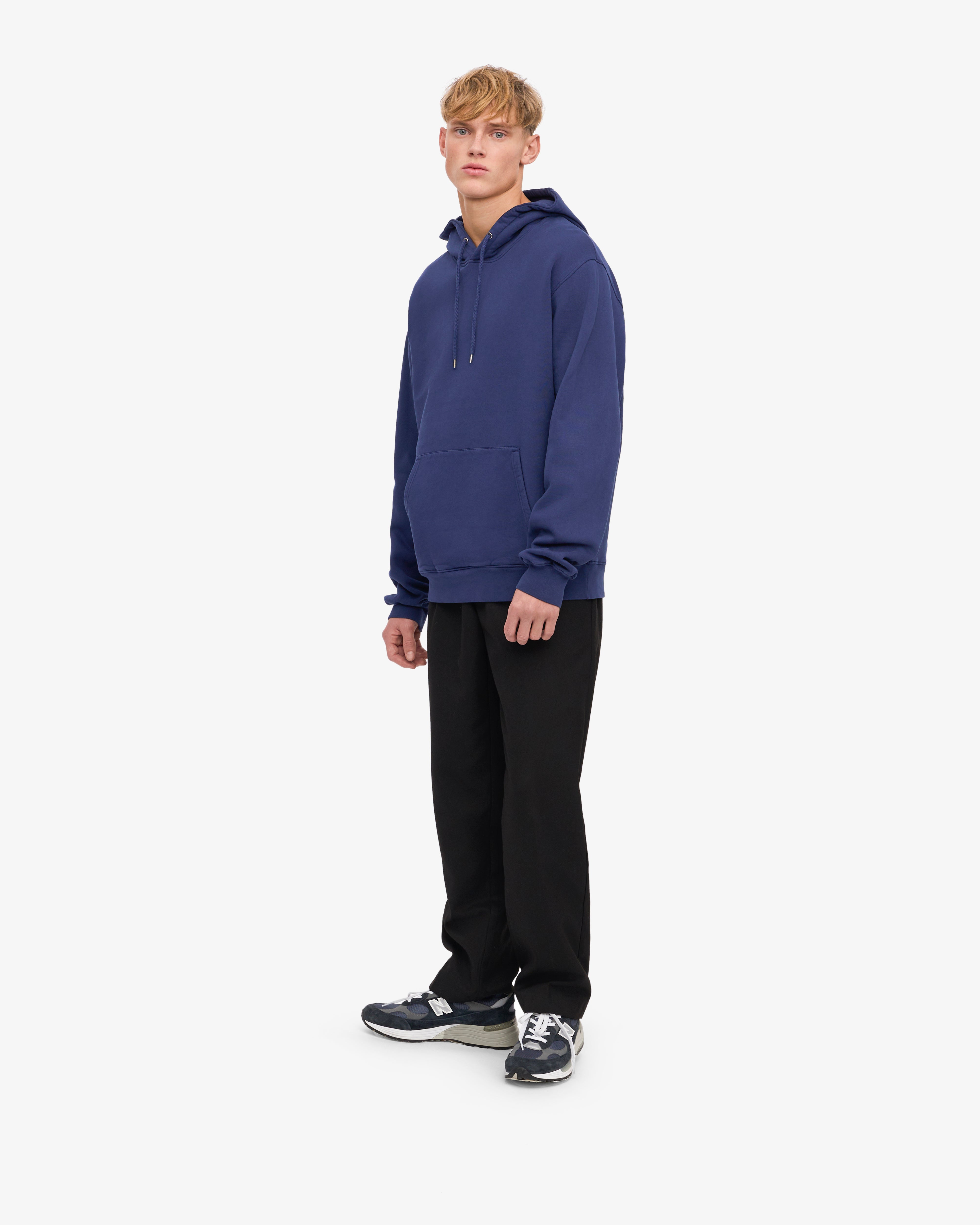 Classic Organic Hood - Marine Blue XS