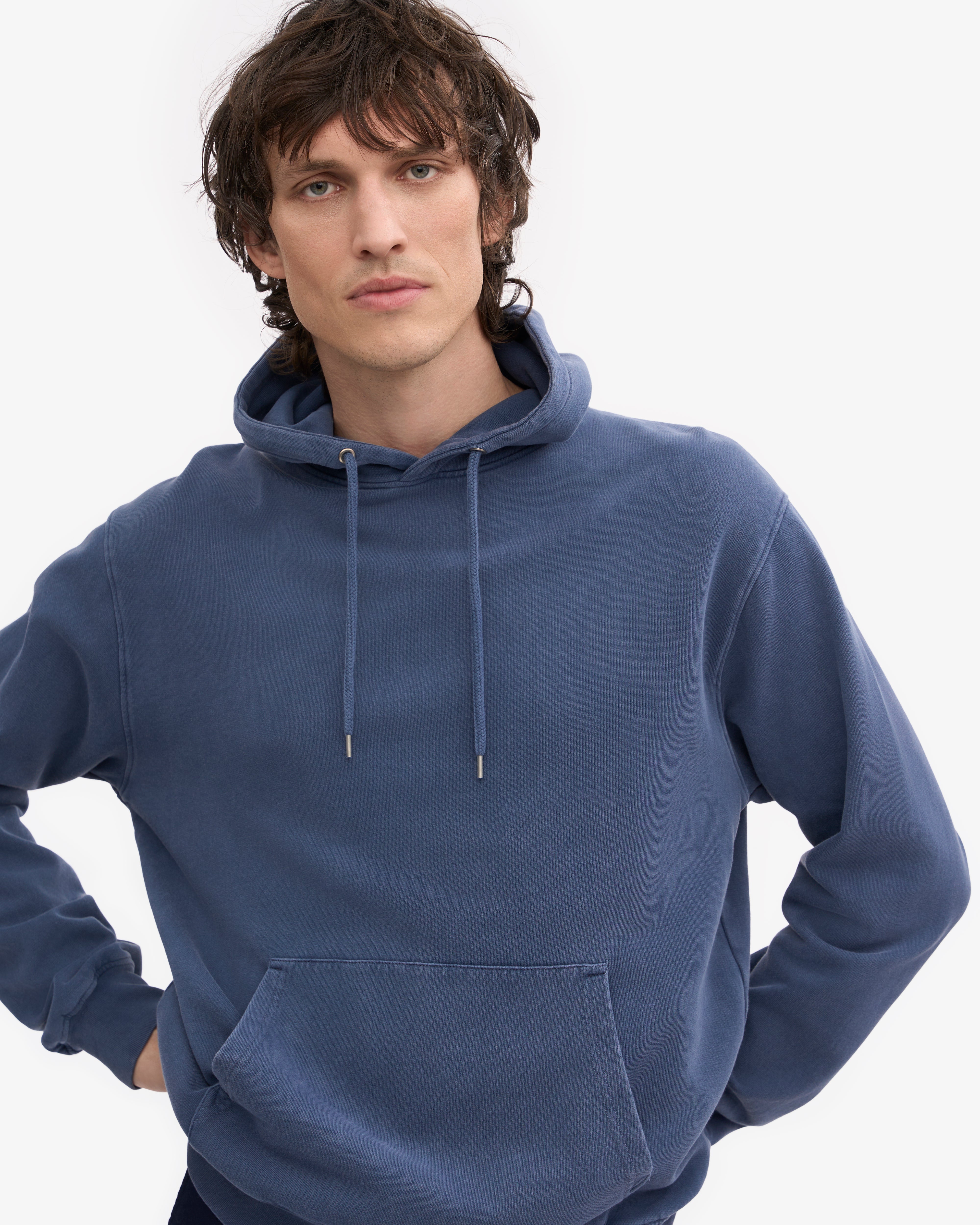 Classic Organic Hood - Neptune Blue XS