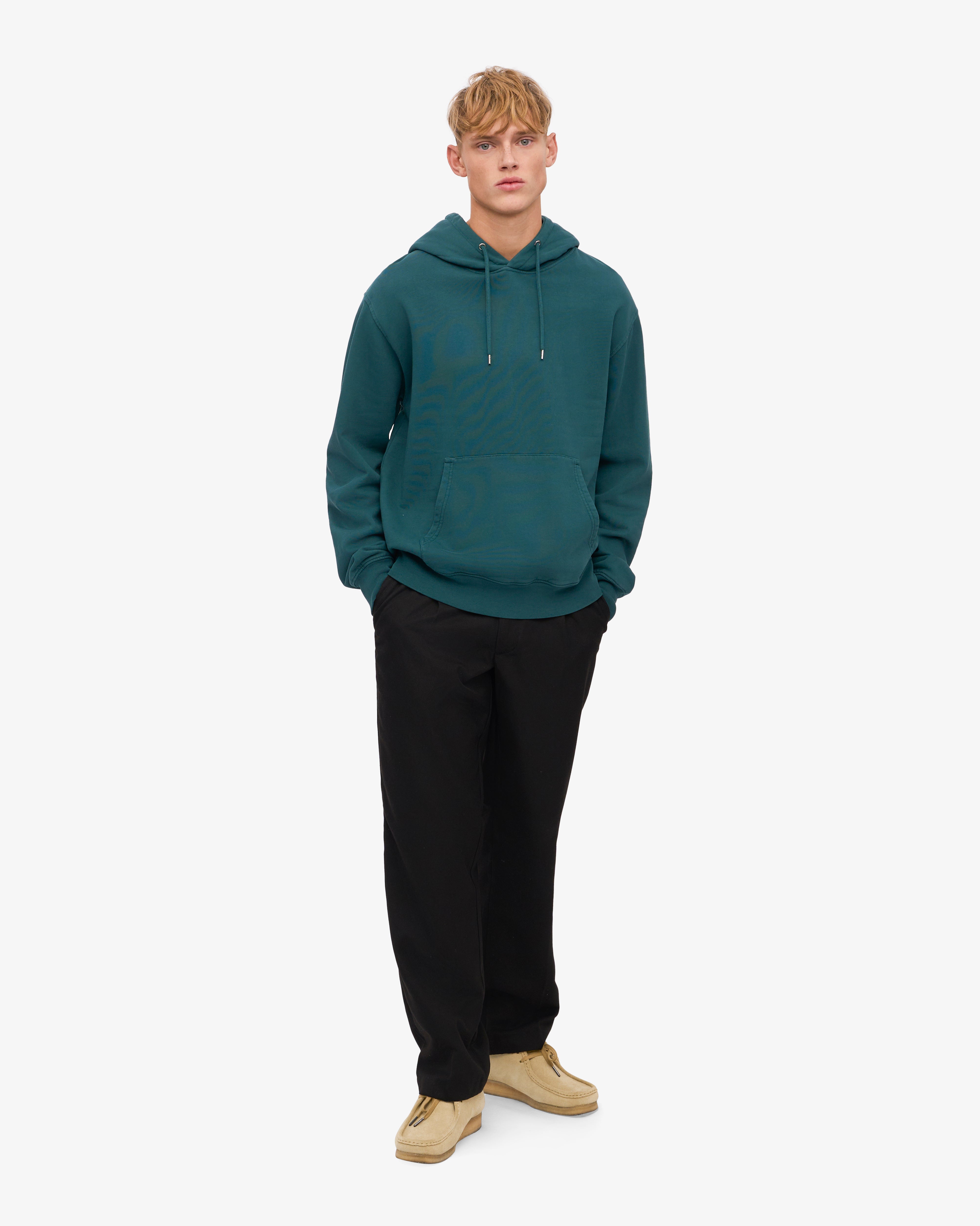 Classic Organic Hood - Ocean Green XS