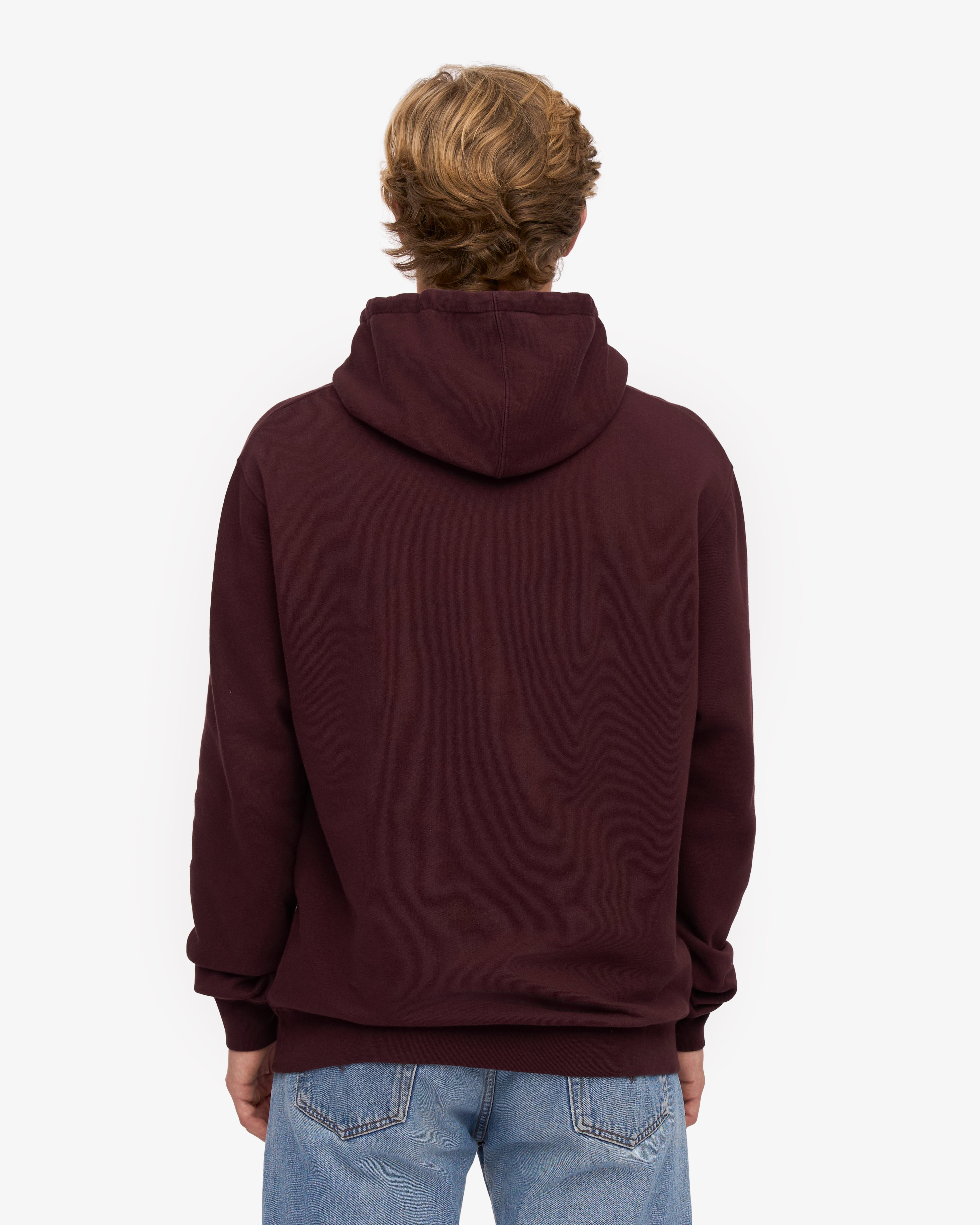 Classic Organic Hood - Oxblood Red XS