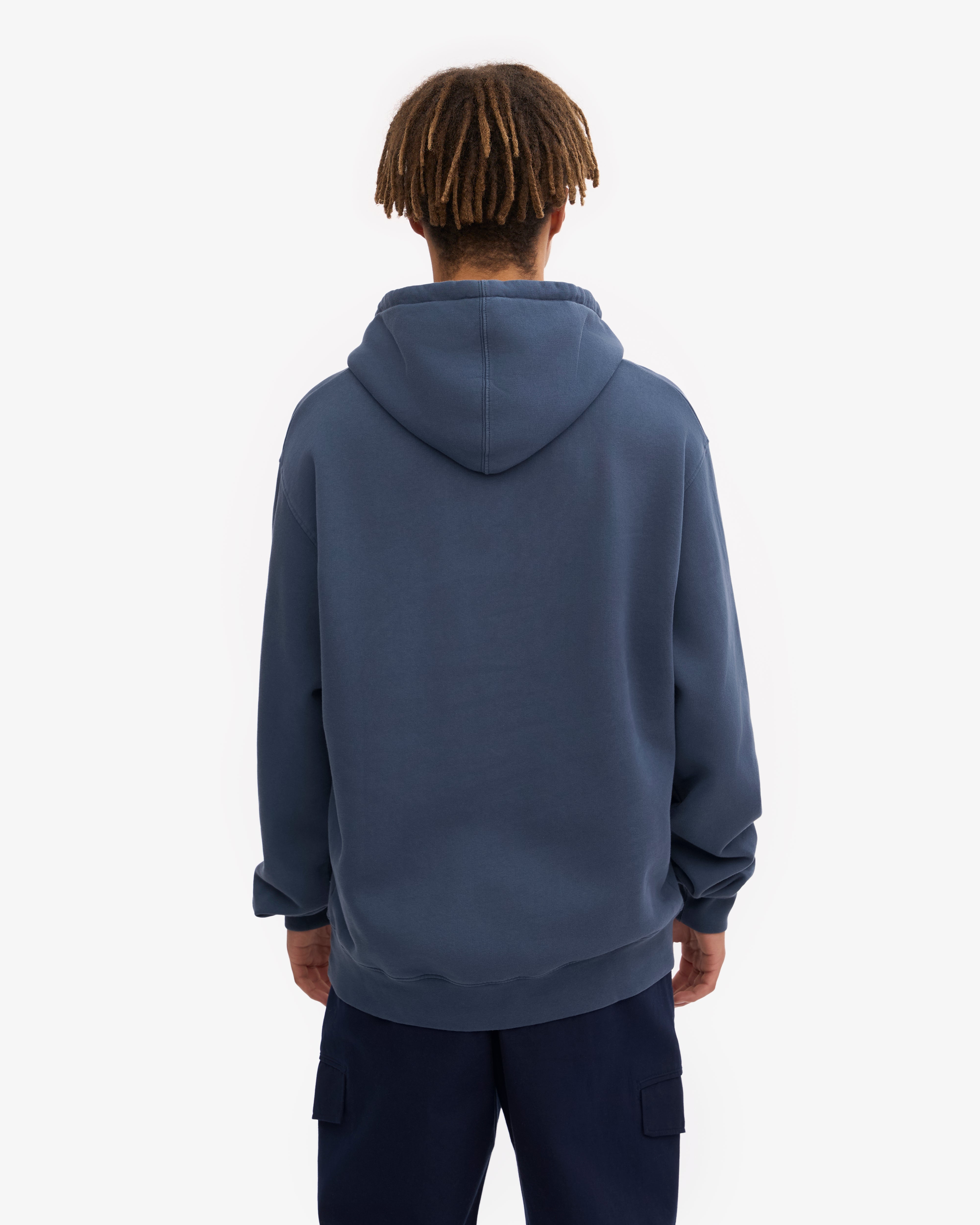 Classic Organic Hood - Petrol Blue XS