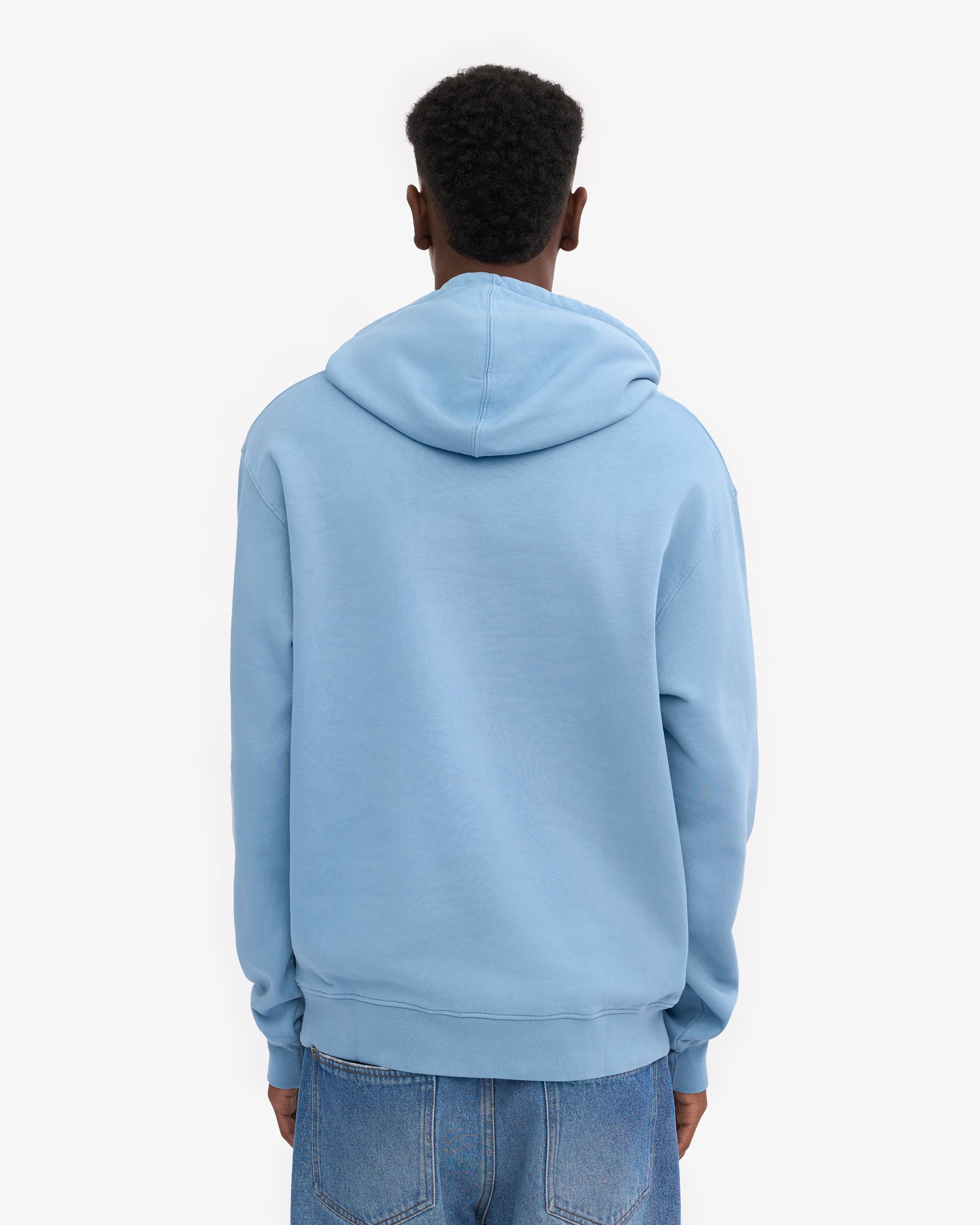 Classic Organic Hood - Seaside Blue XS
