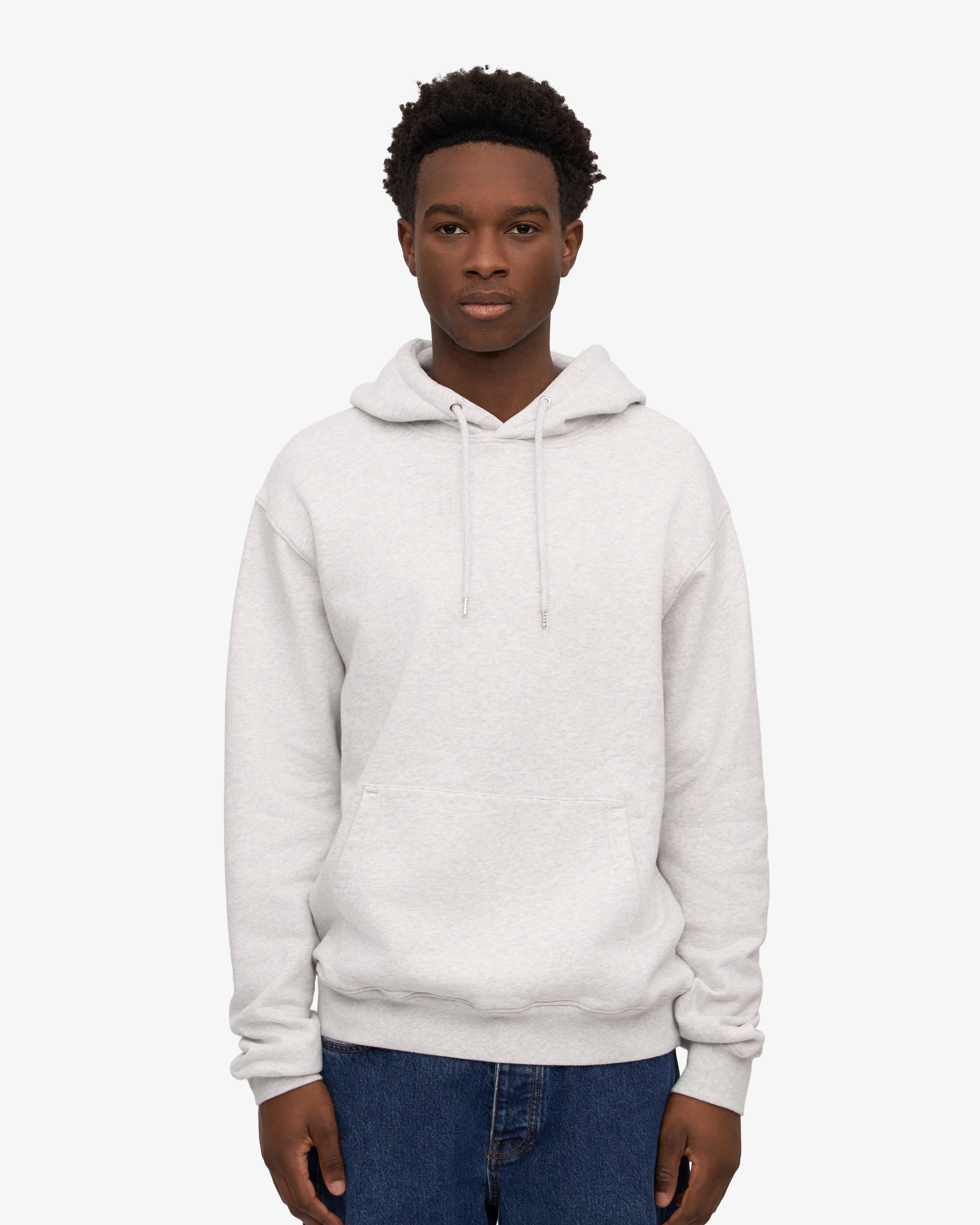 Classic Organic Hood - Snow Melange XS