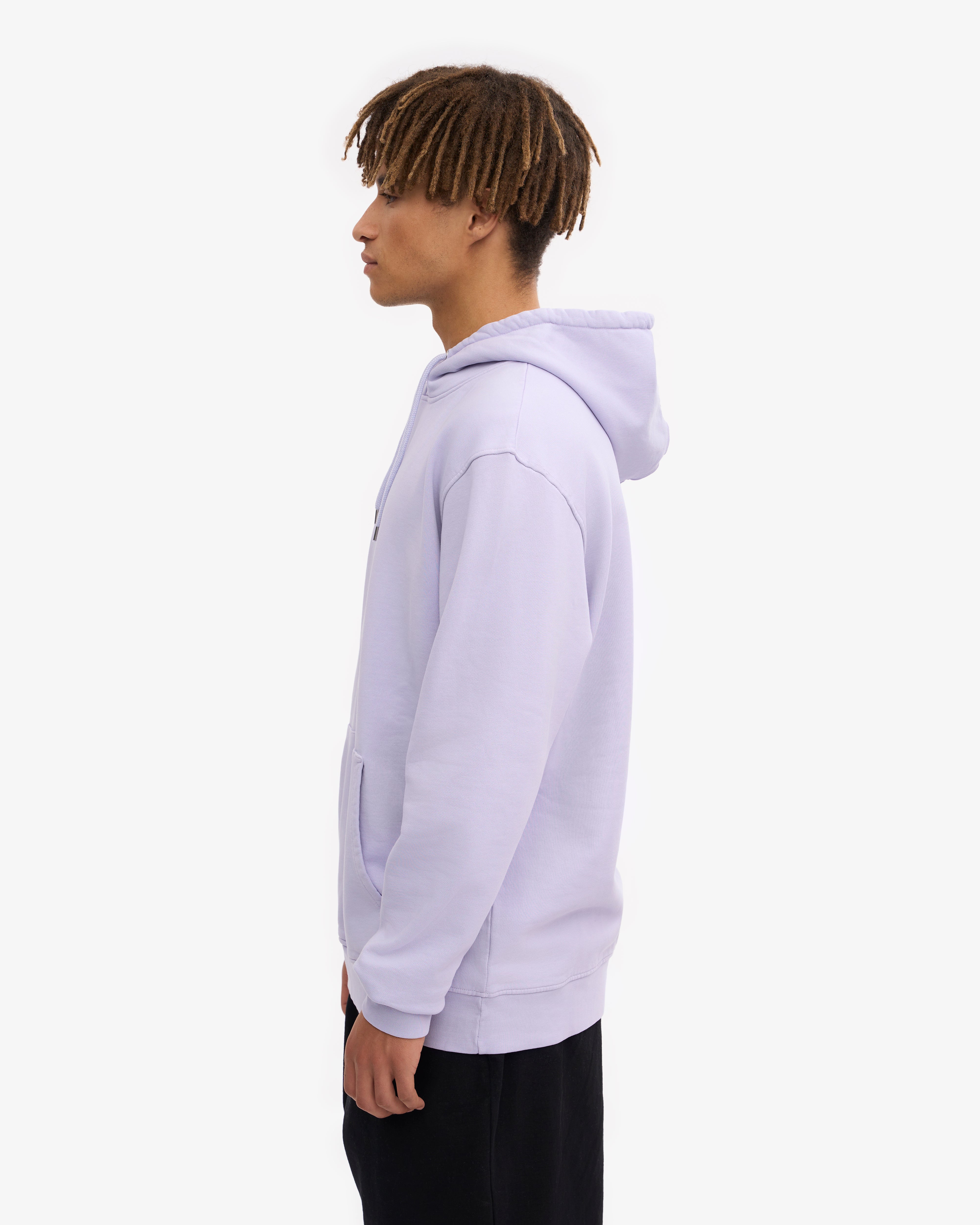 Classic Organic Hood - Soft Lavender XS