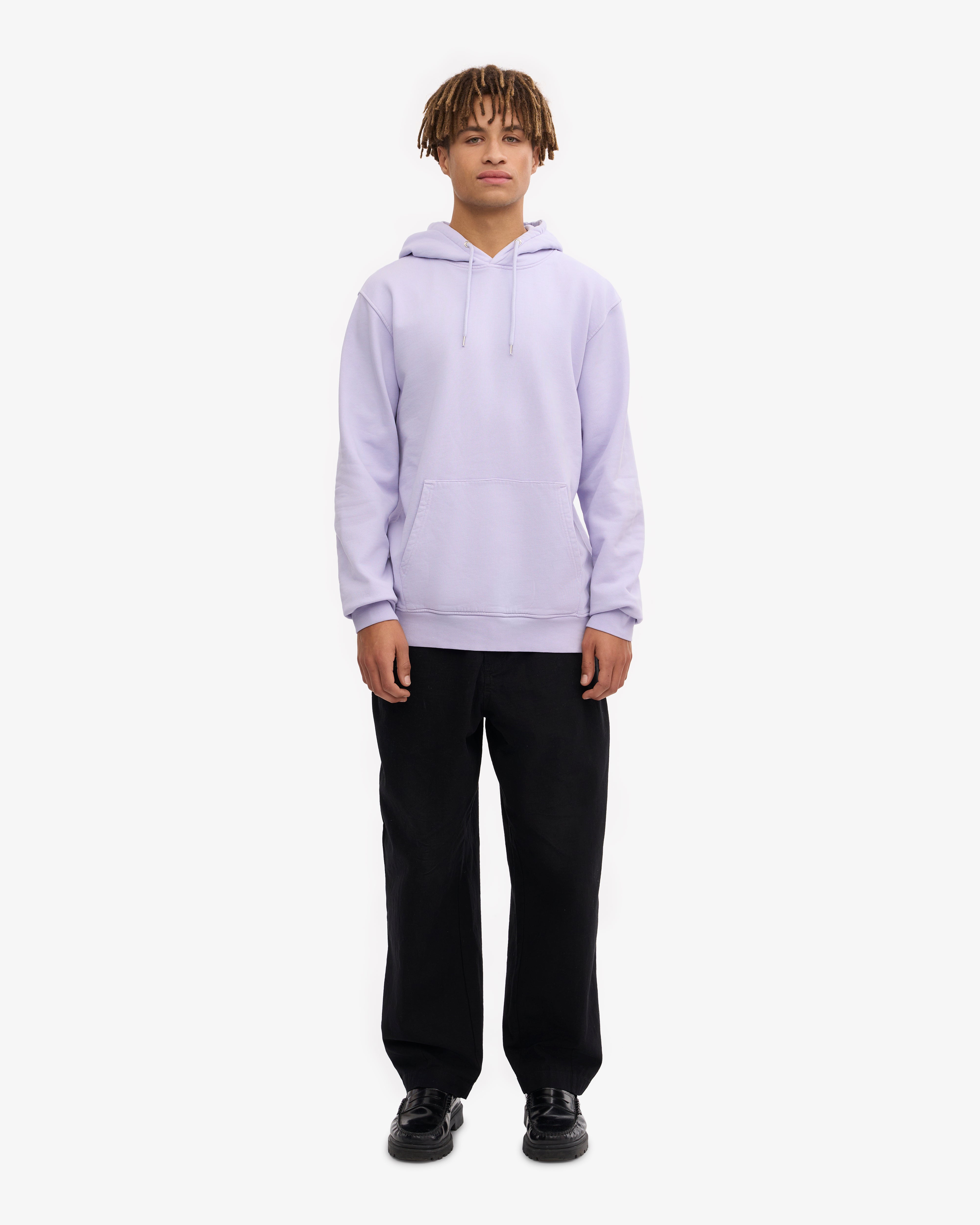 Classic Organic Hood - Soft Lavender XS