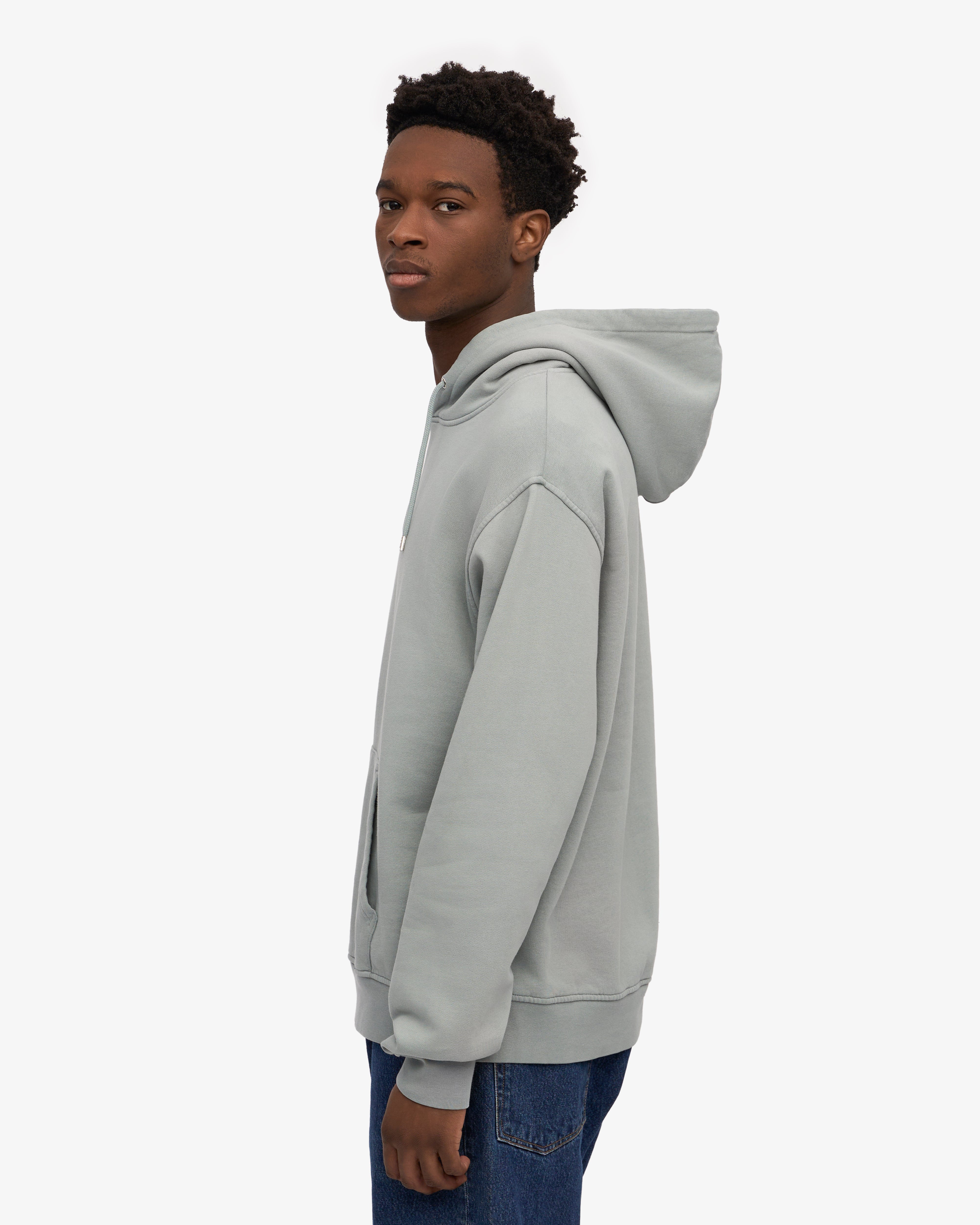 Classic Organic Hood - Steel Blue XS