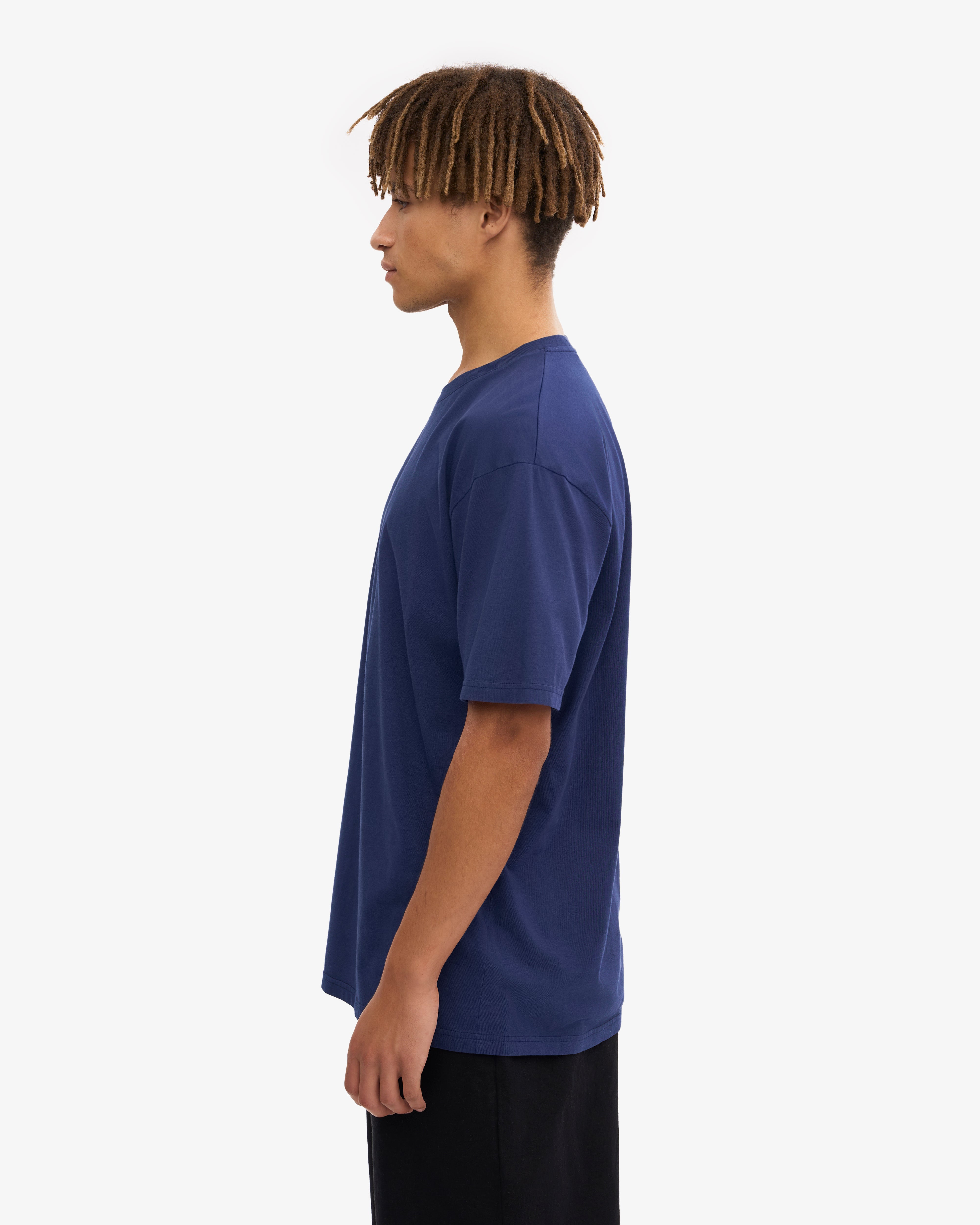 Classic Organic Tee - Marine Blue XS