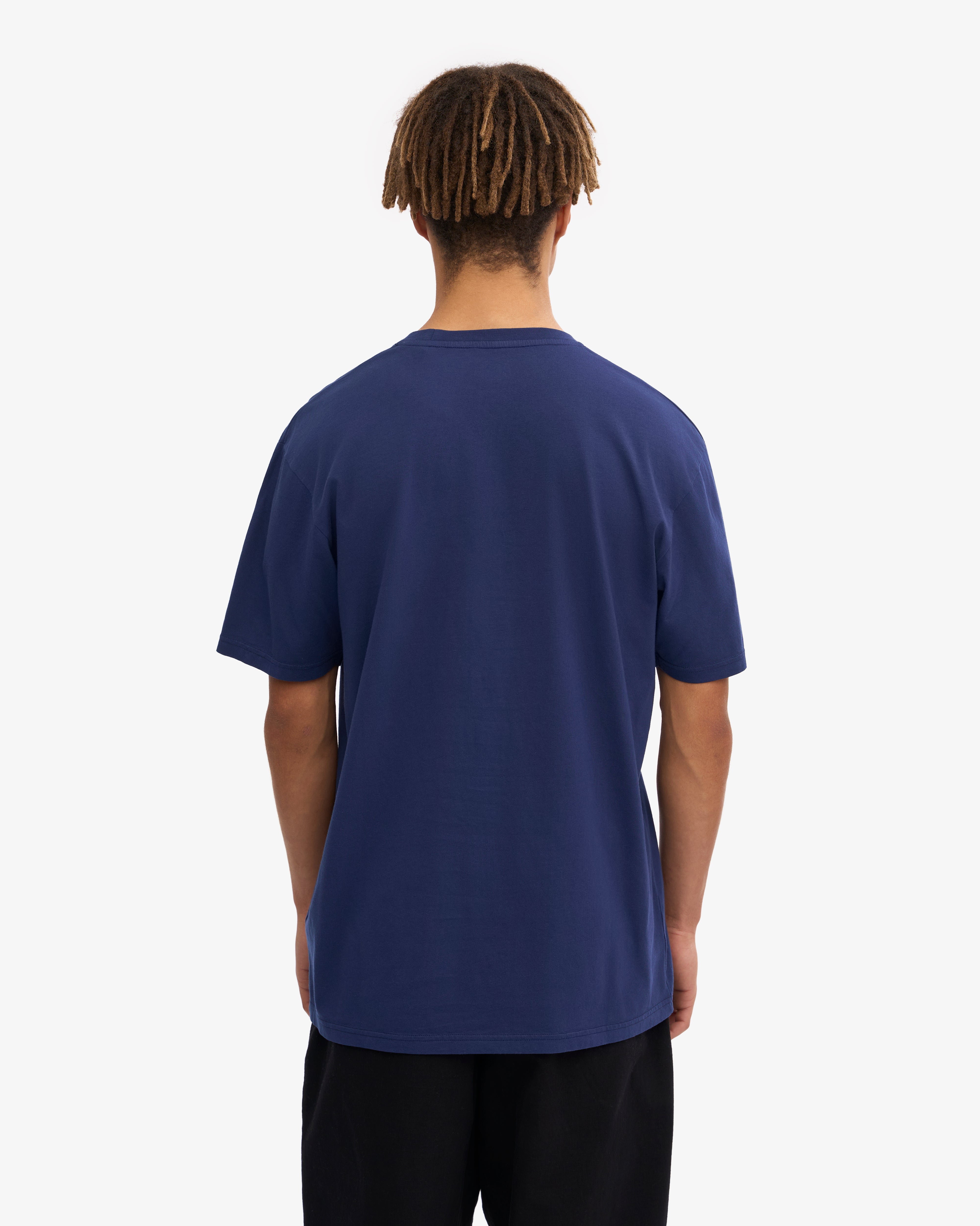 Classic Organic Tee - Marine Blue XS
