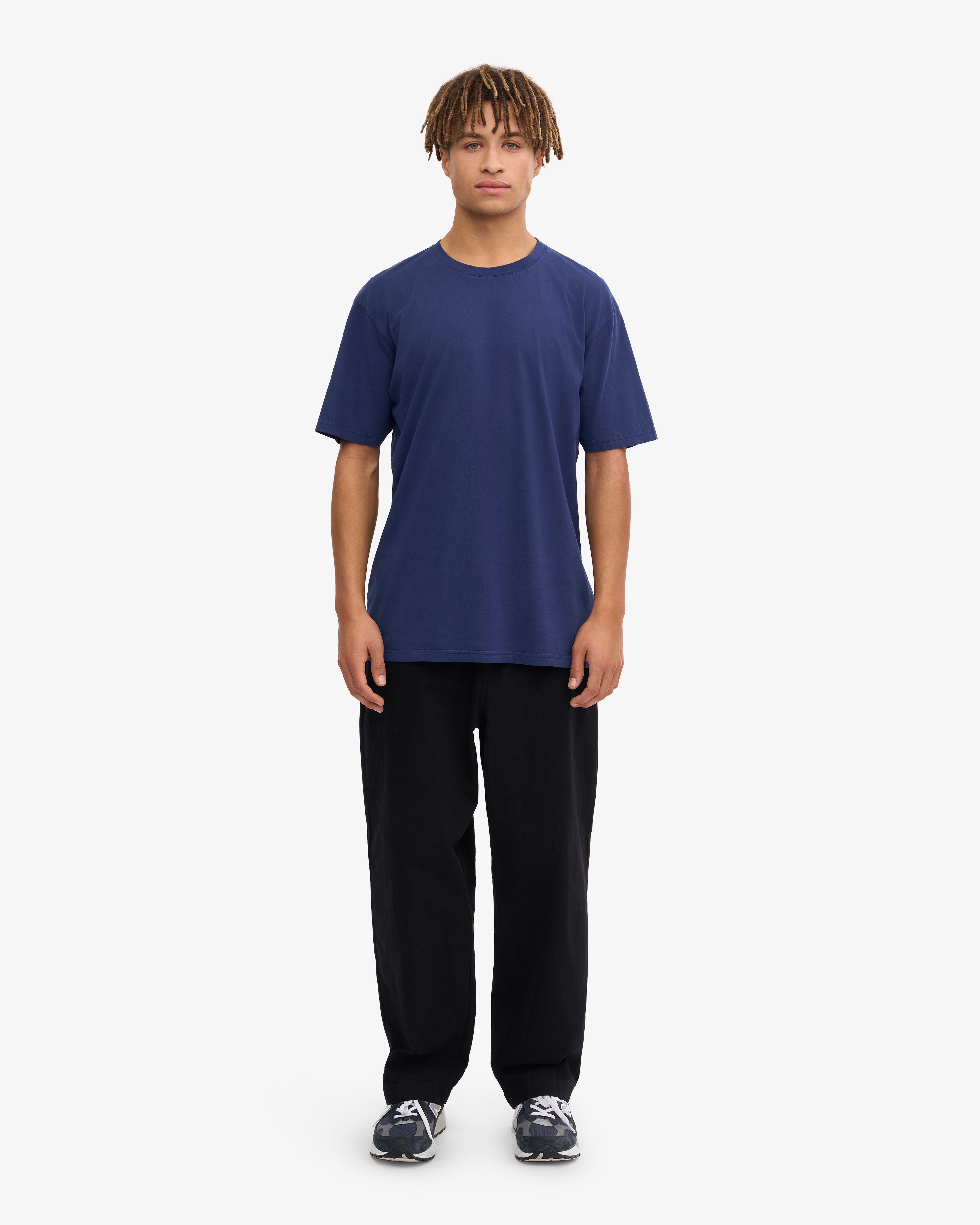 Classic Organic Tee - Marine Blue XS