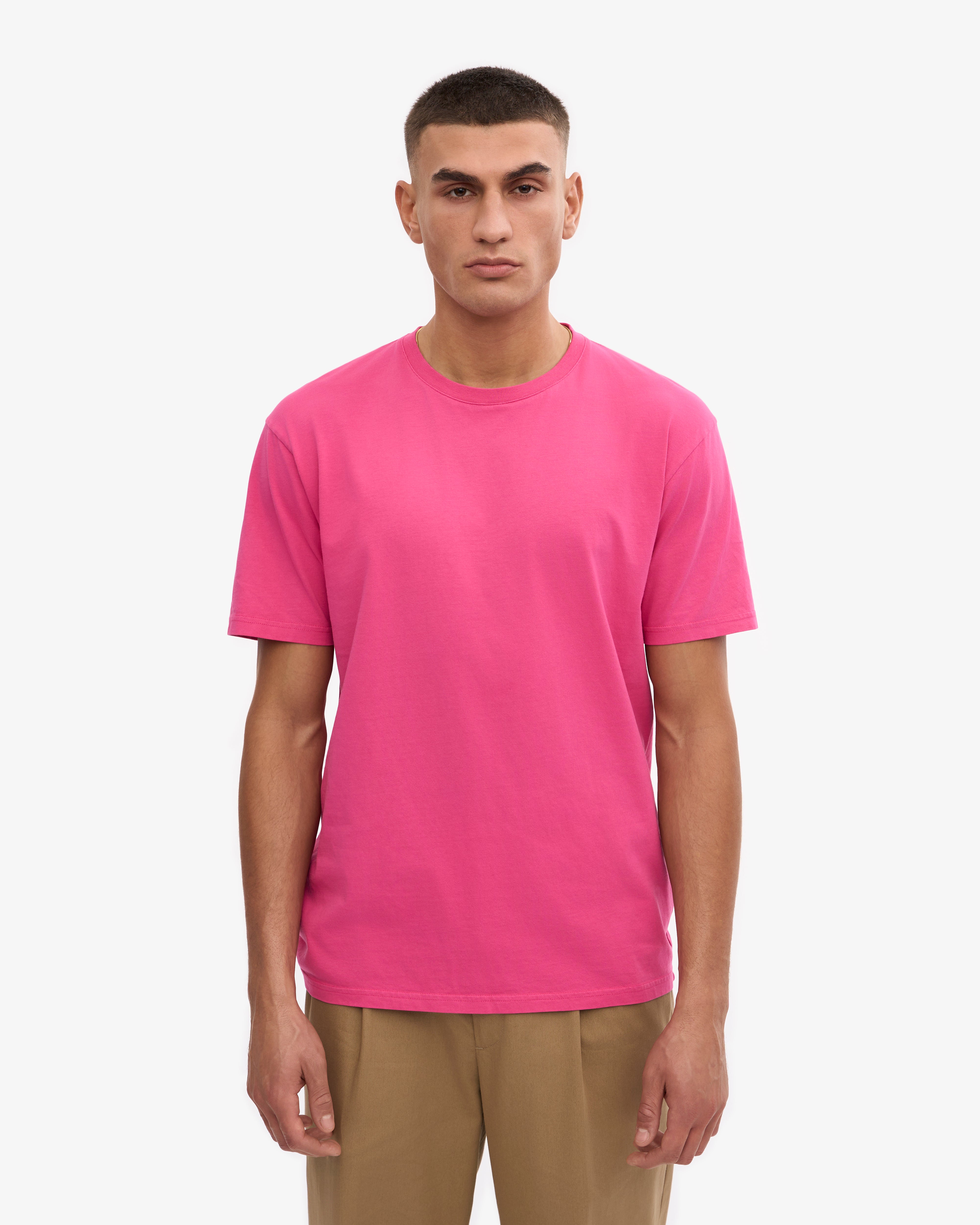 Classic Organic Tee - Bubblegum Pink XS