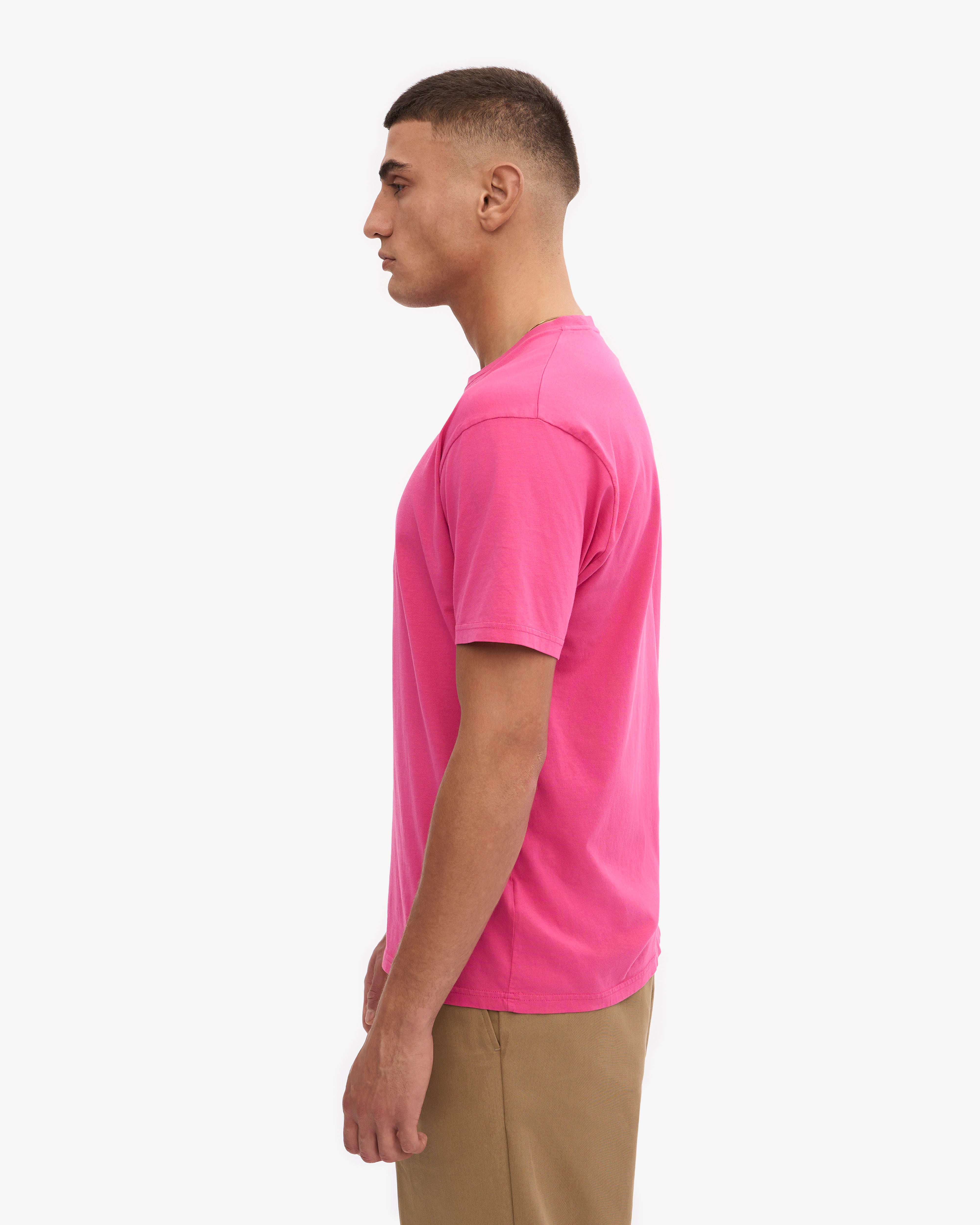 Classic Organic Tee - Bubblegum Pink XS