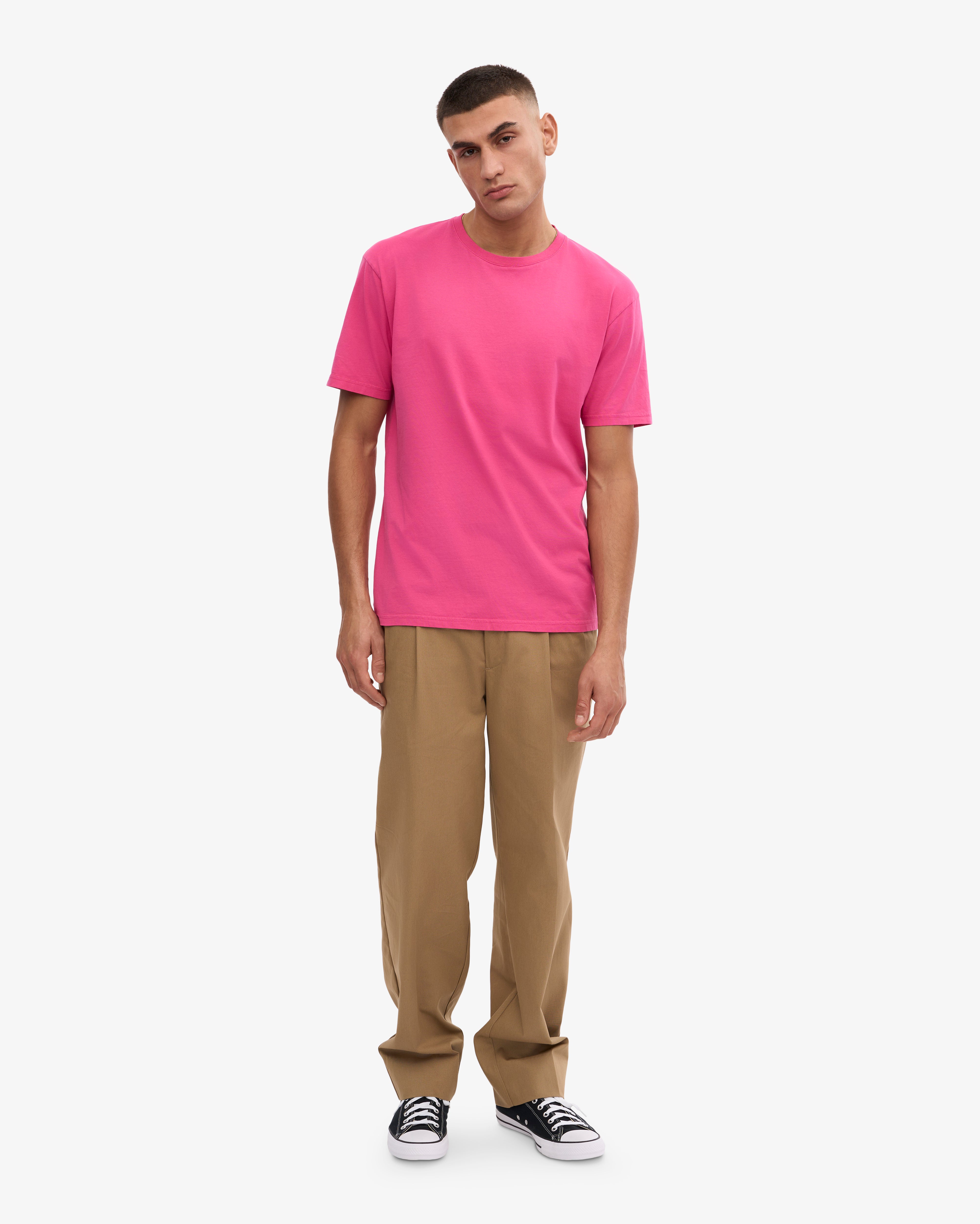 Classic Organic Tee - Bubblegum Pink XS