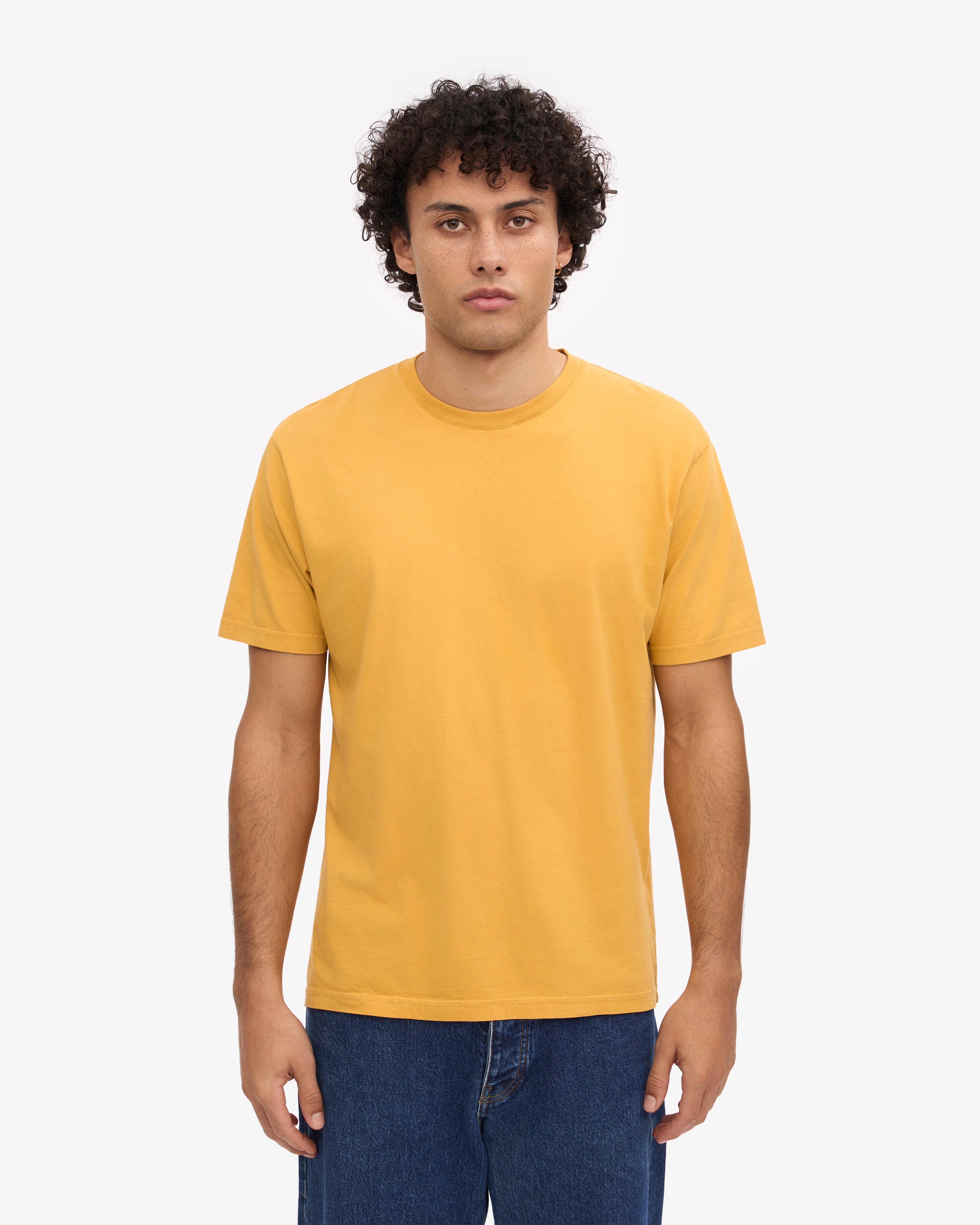 Classic Organic Tee - Burned Yellow XS