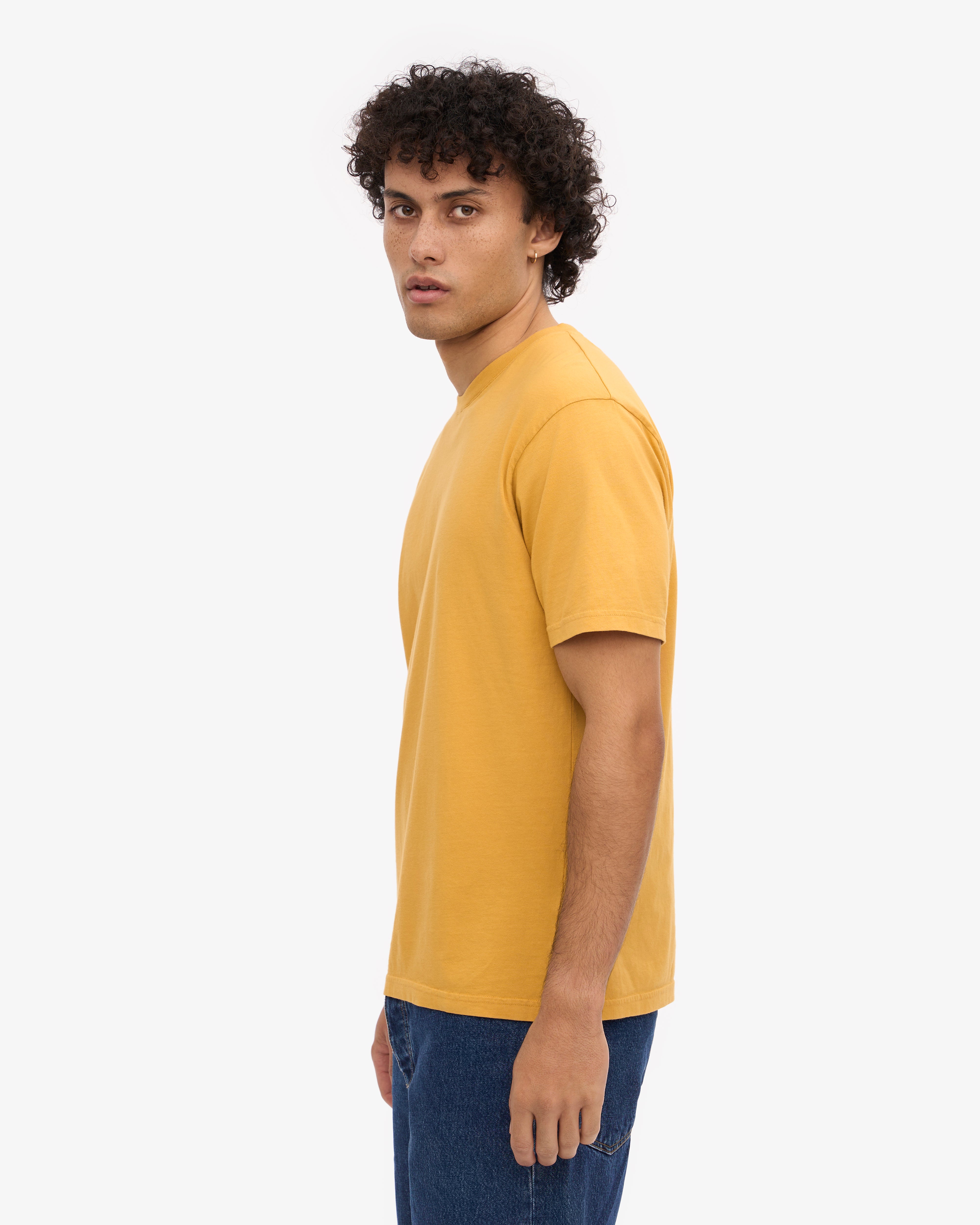 Classic Organic Tee - Burned Yellow XS
