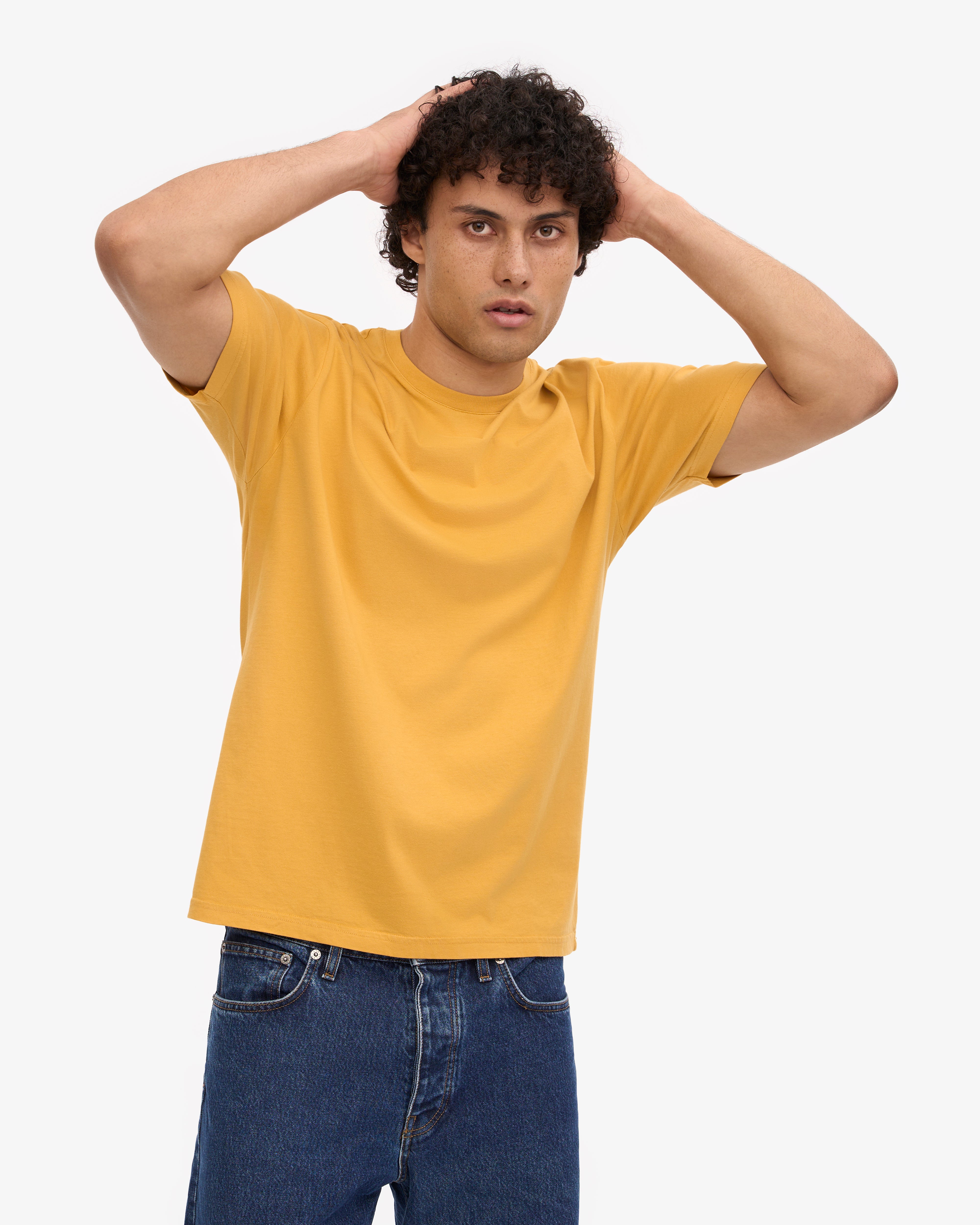 Classic Organic Tee - Burned Yellow XS