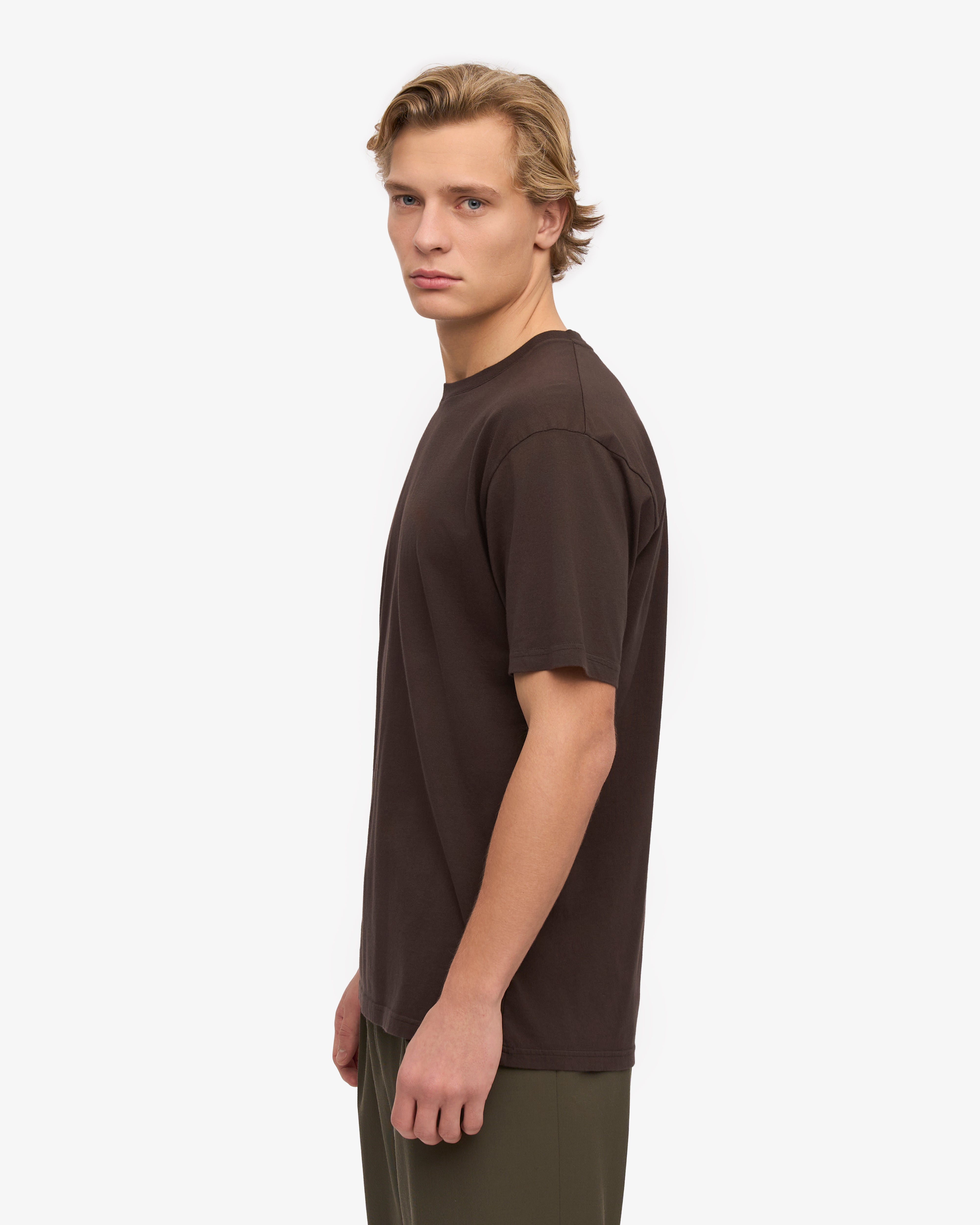 Classic Organic Tee - Coffee Brown XS