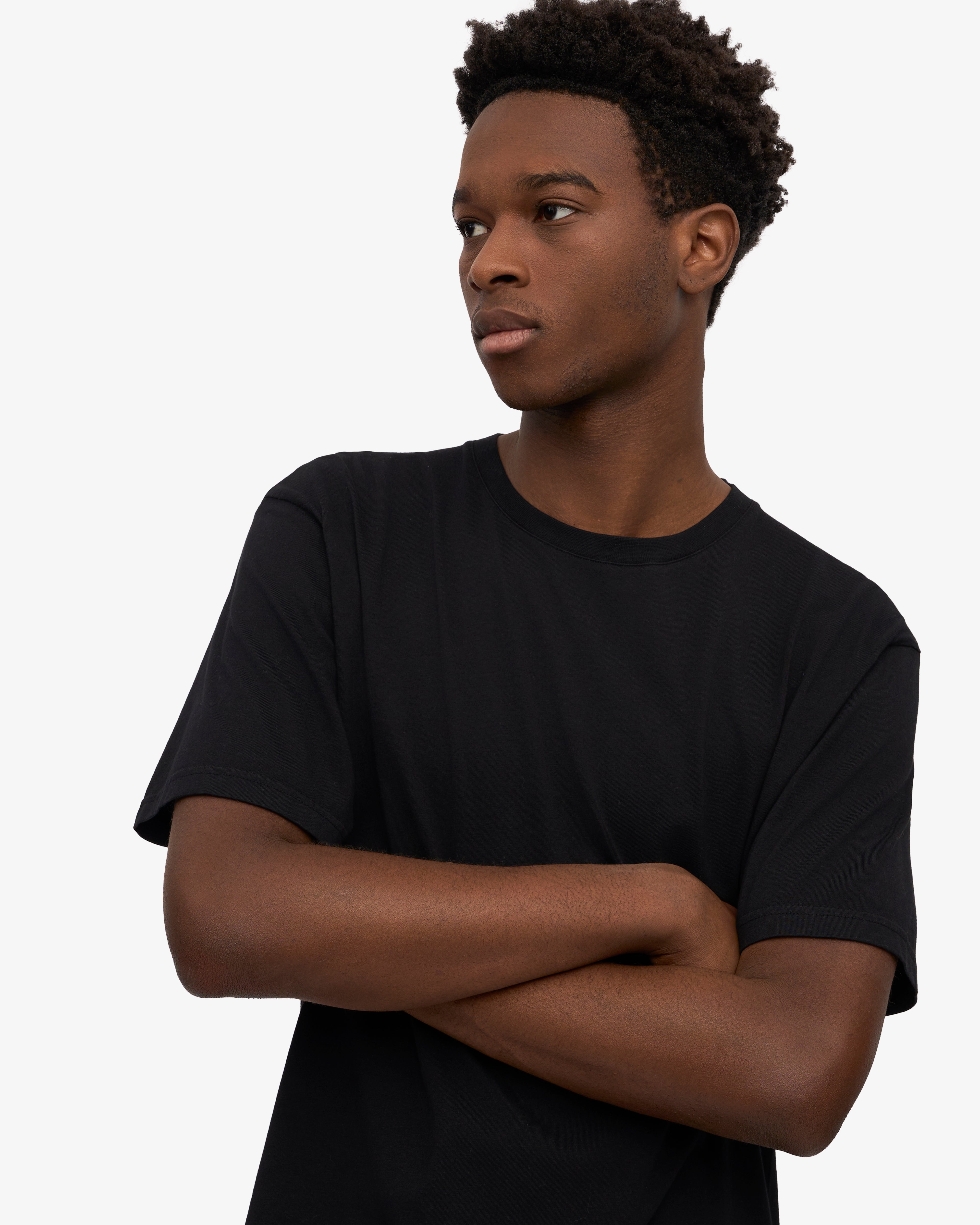 Classic Organic Tee - Deep Black XS