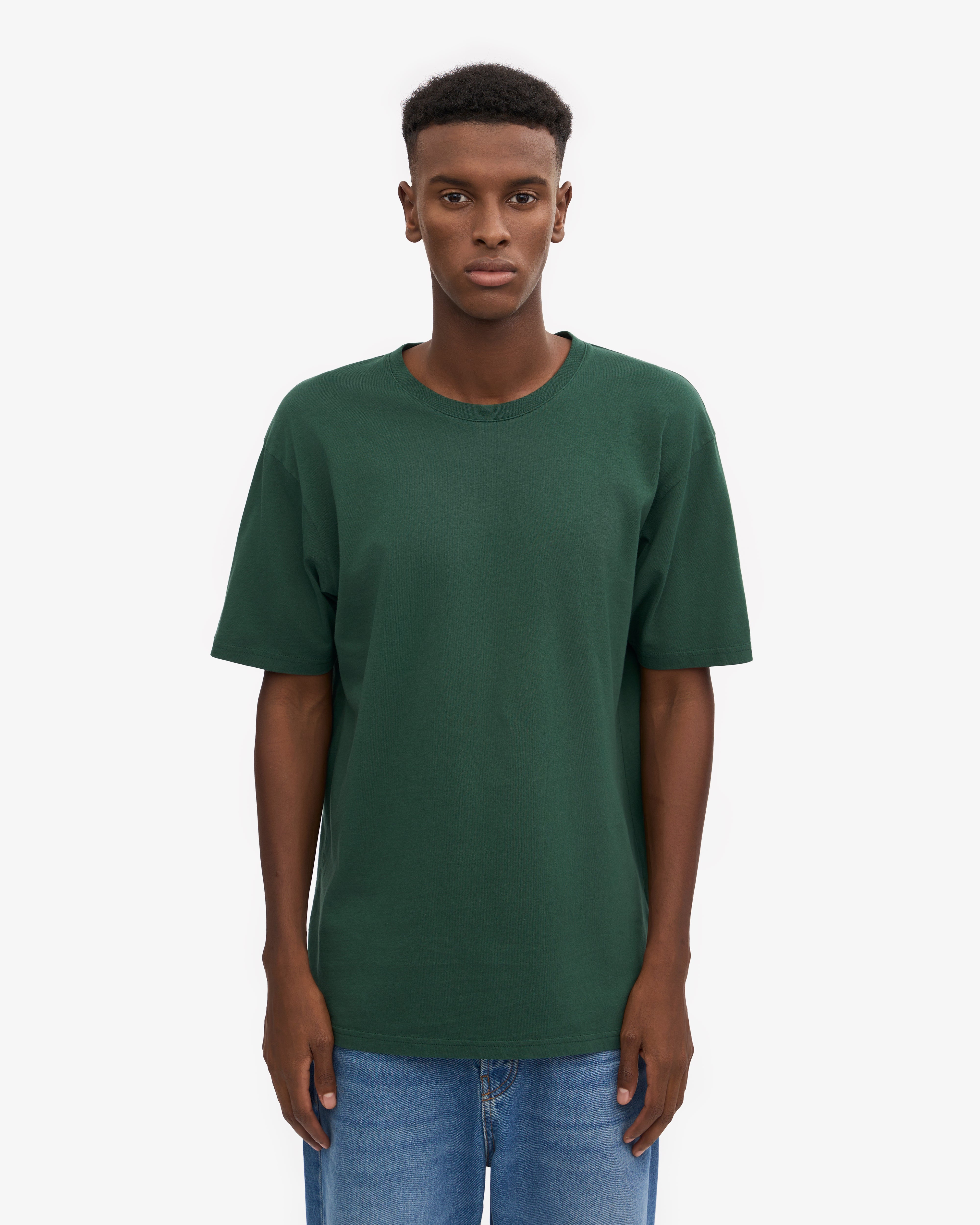 Classic Organic Tee - Emerald Green XS