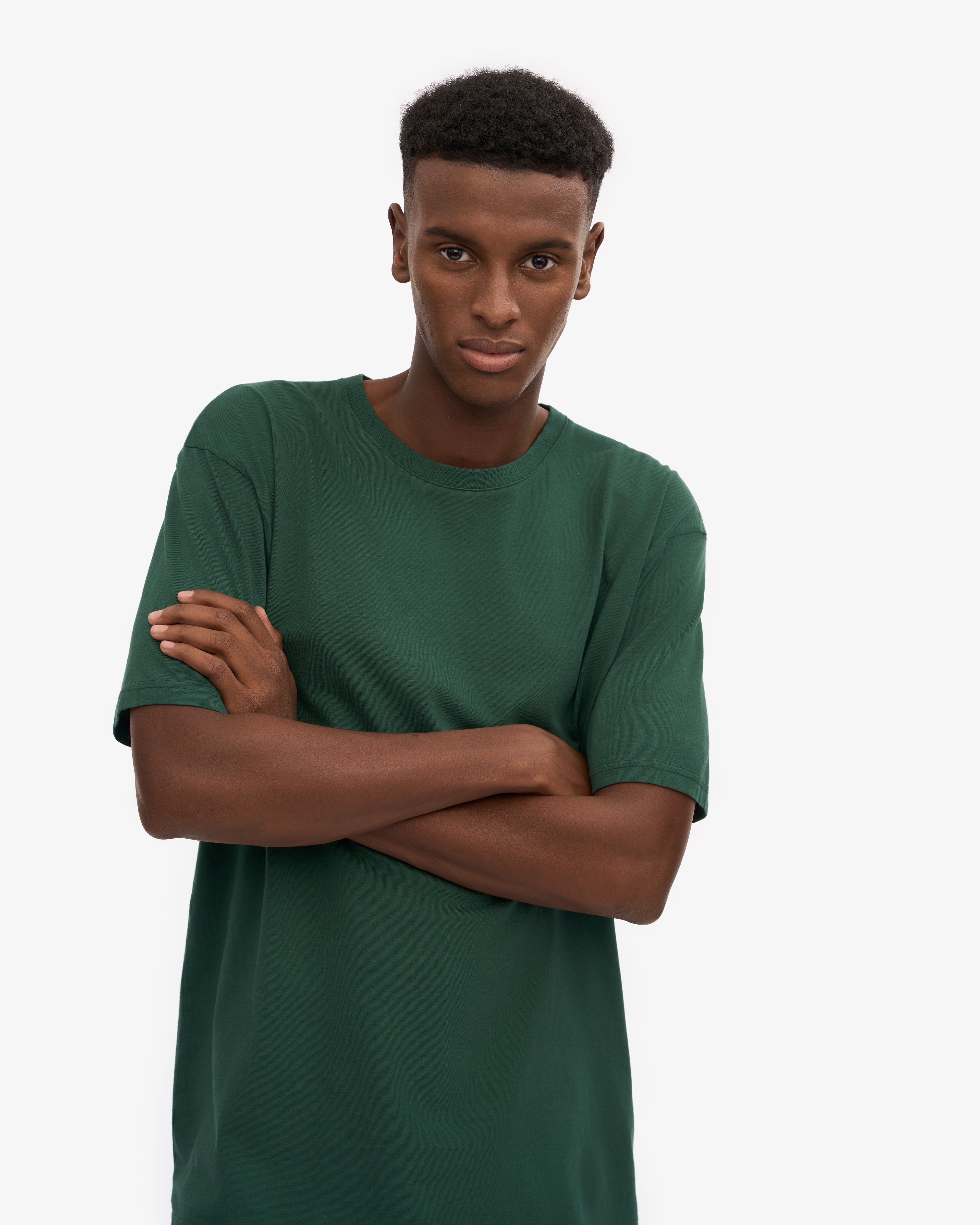 Classic Organic Tee - Emerald Green XS