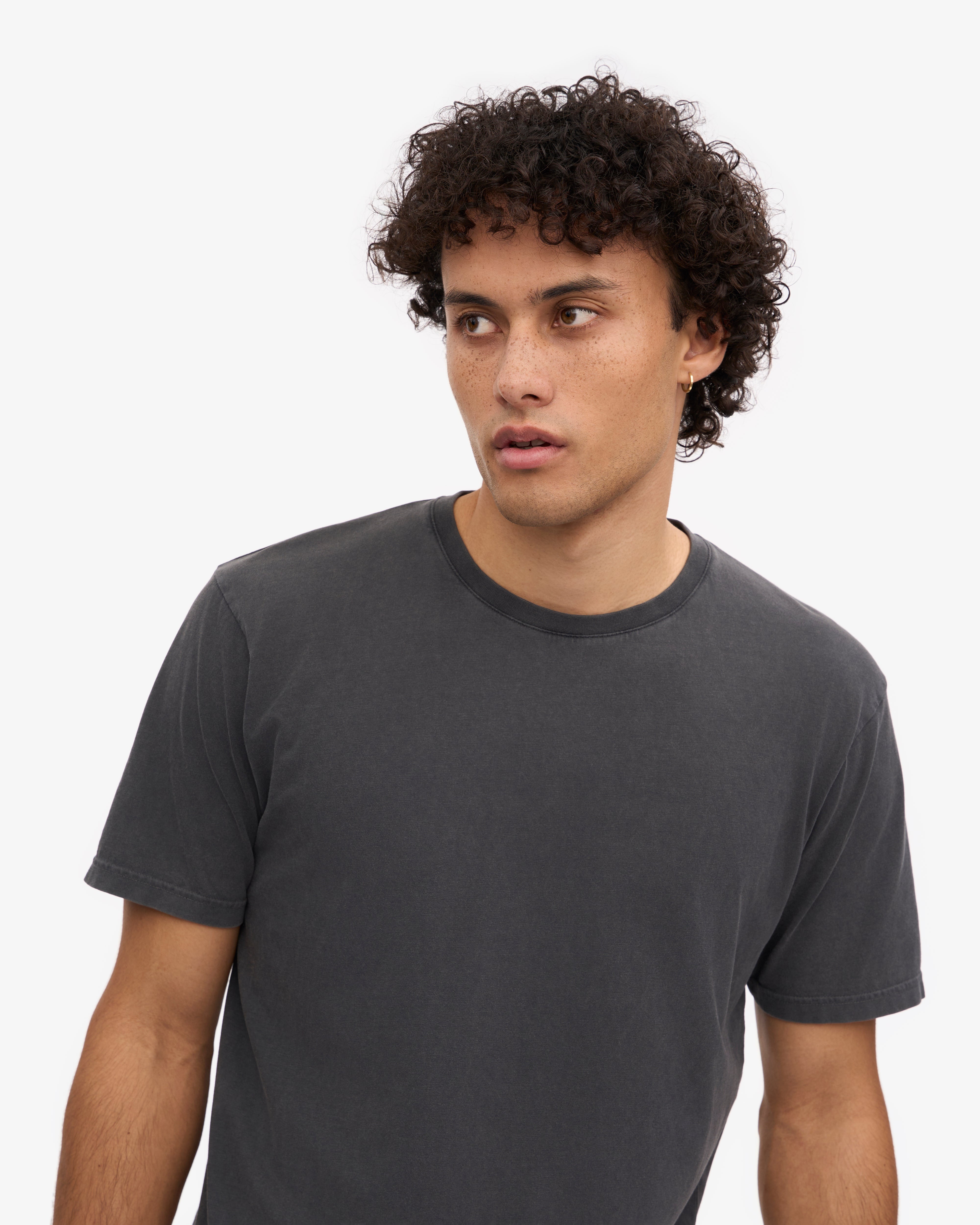 Classic Organic Tee - Faded Black XS
