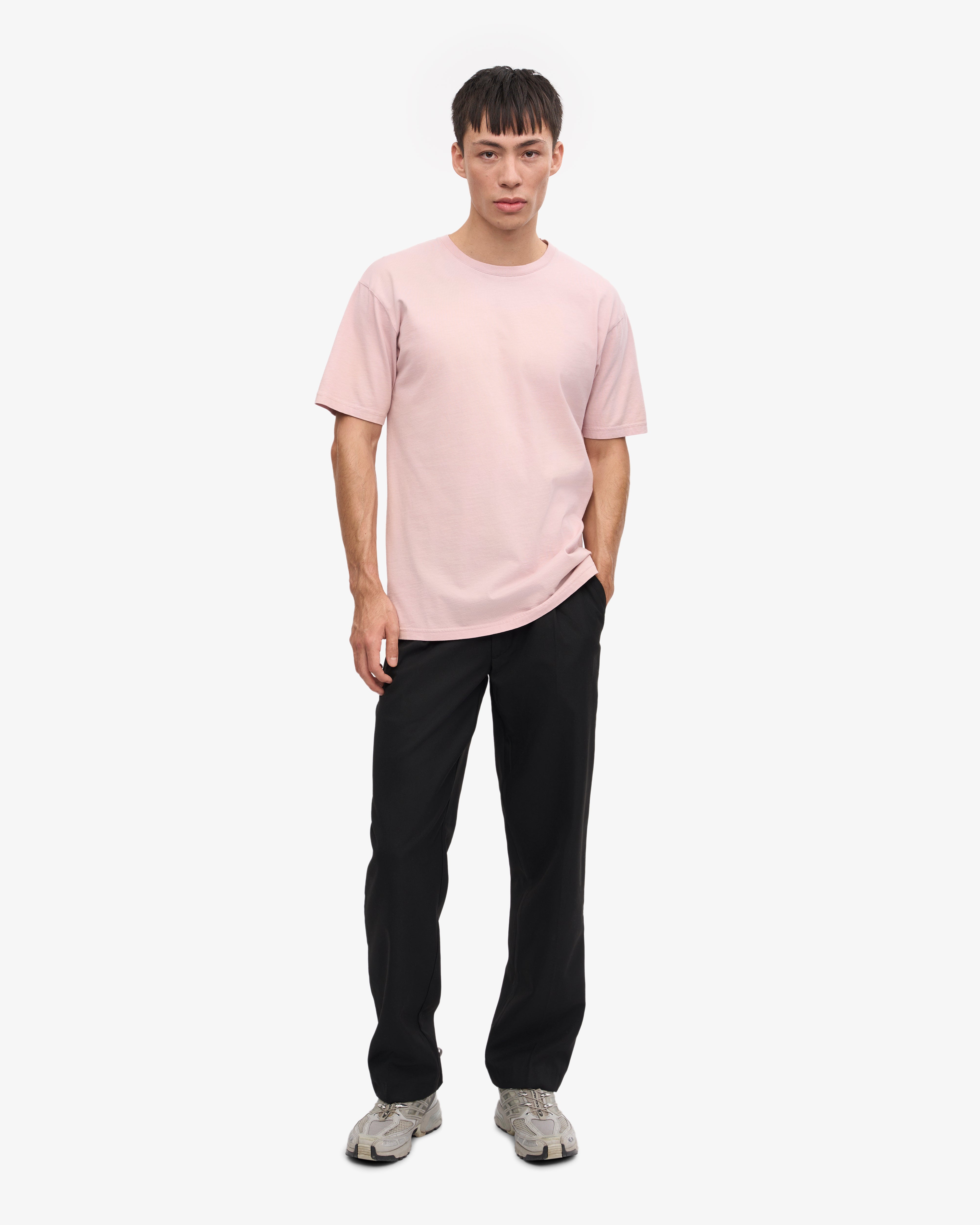 Classic Organic Tee - Faded Pink XS