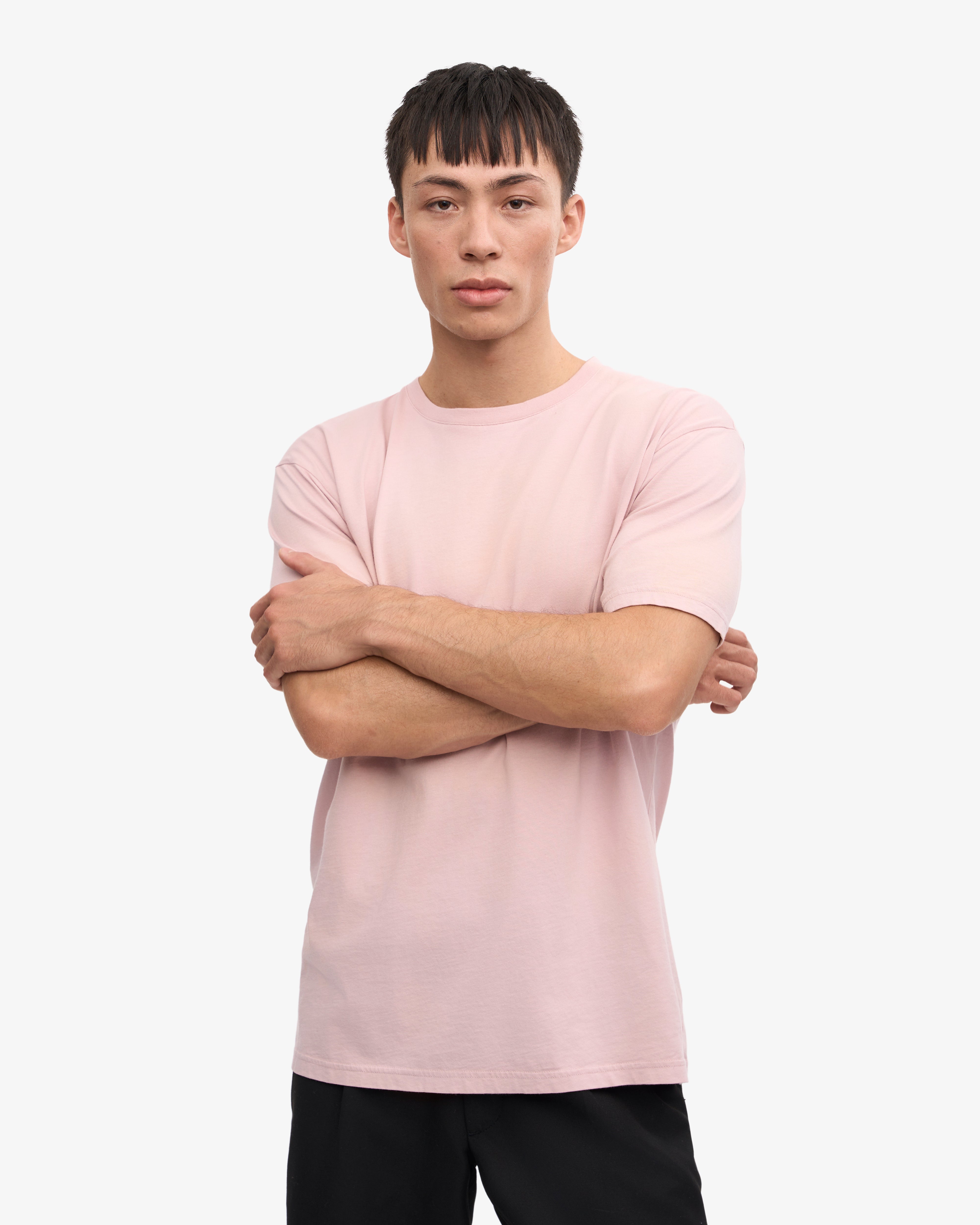 Classic Organic Tee - Faded Pink XS