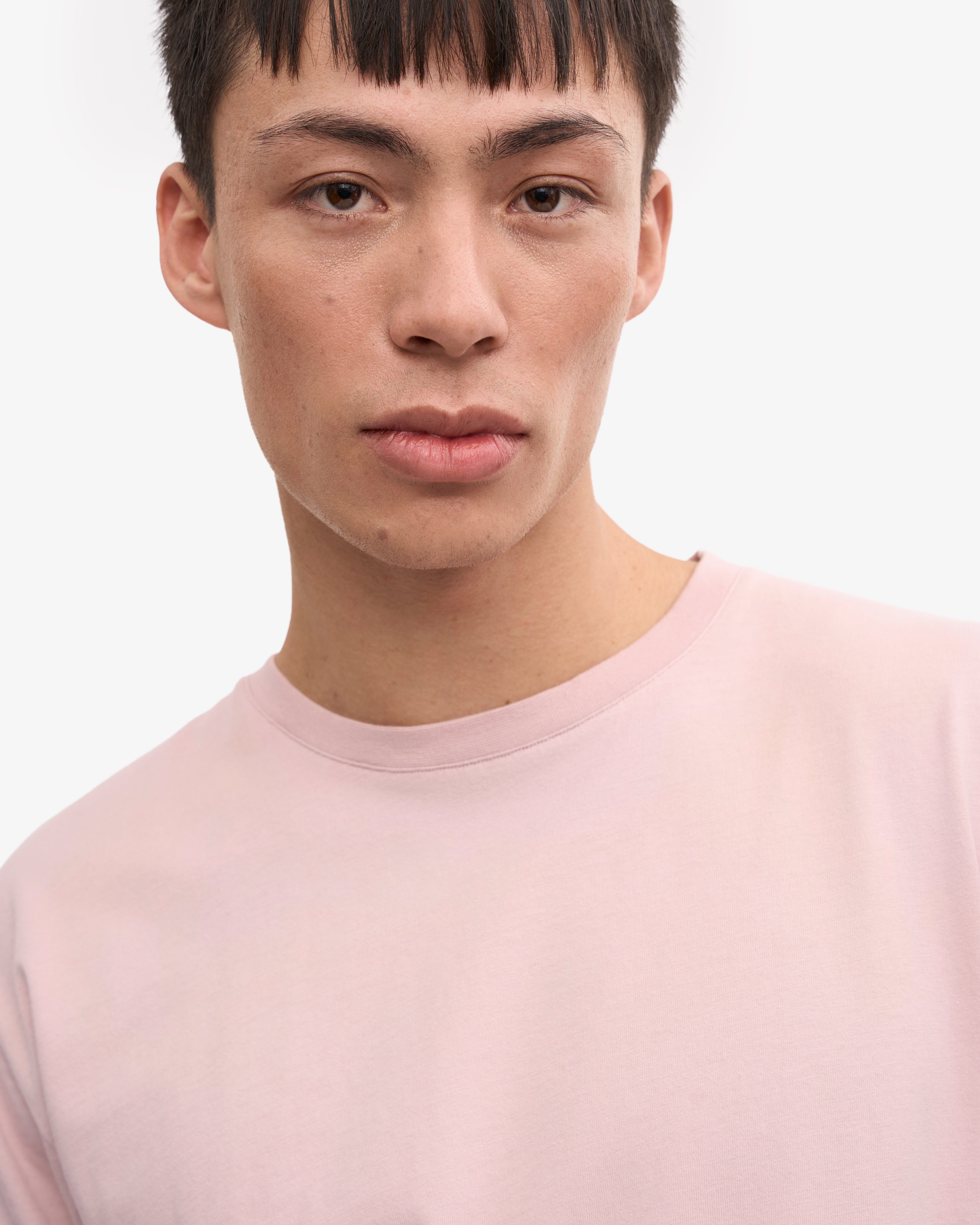 Classic Organic Tee - Faded Pink XS