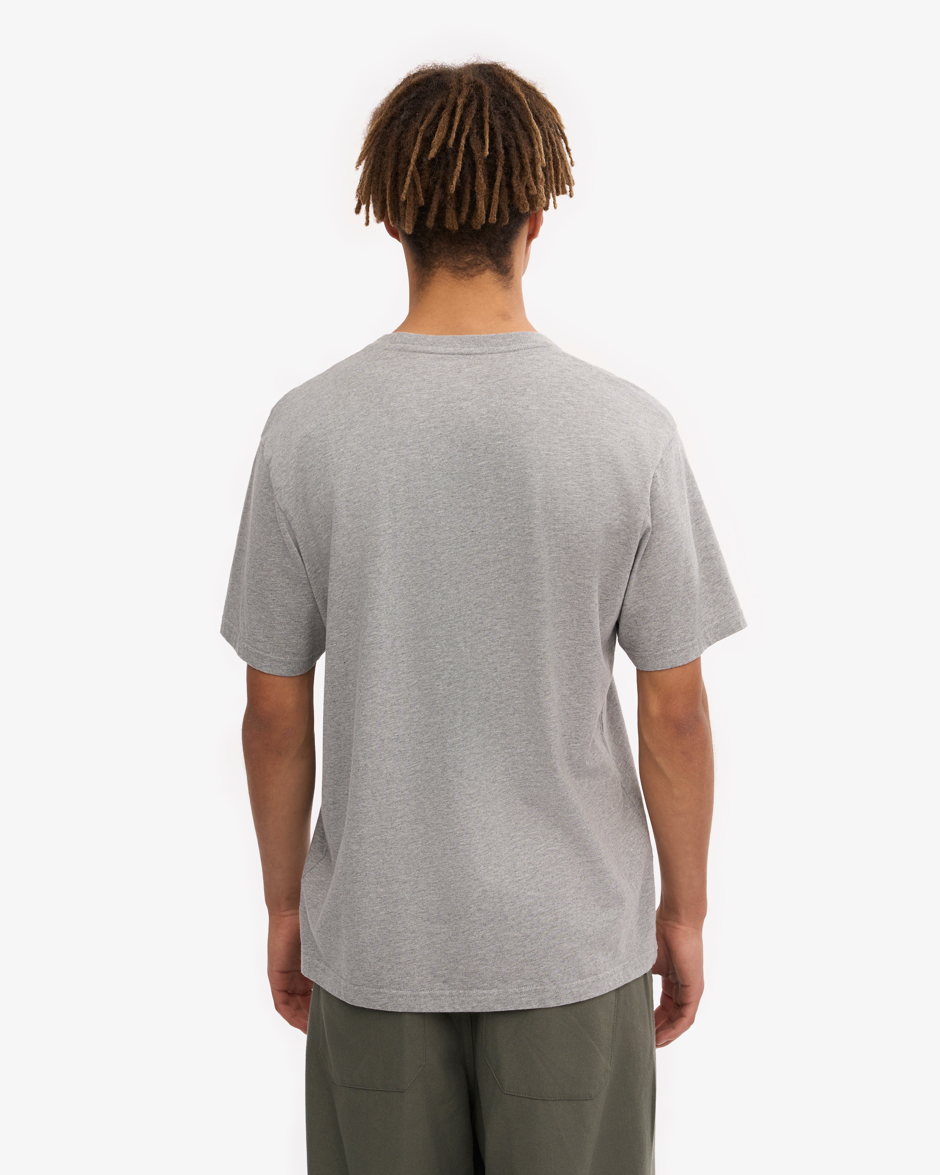 Classic Organic Tee - Heather Grey XS