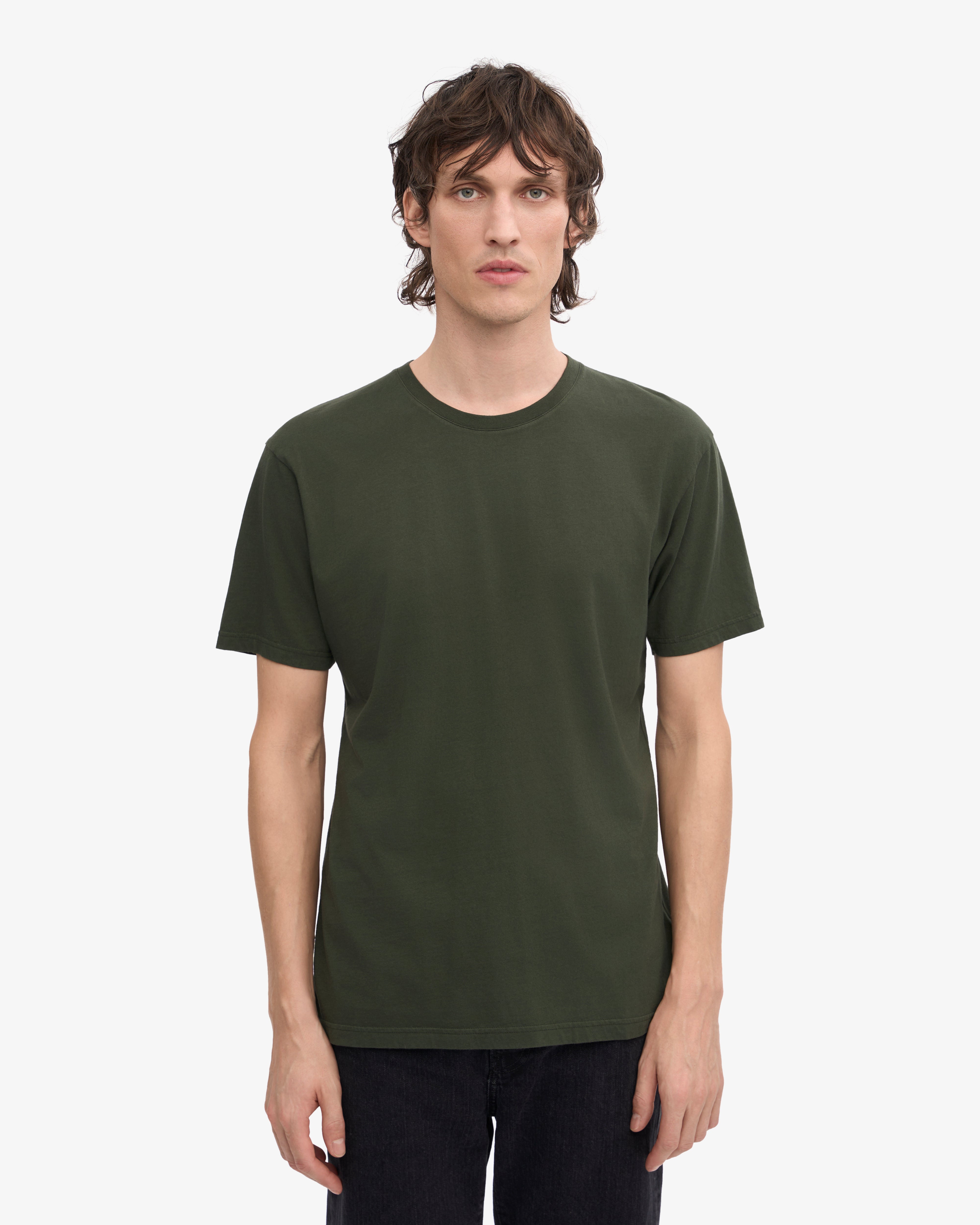 Classic Organic Tee - Hunter Green XS