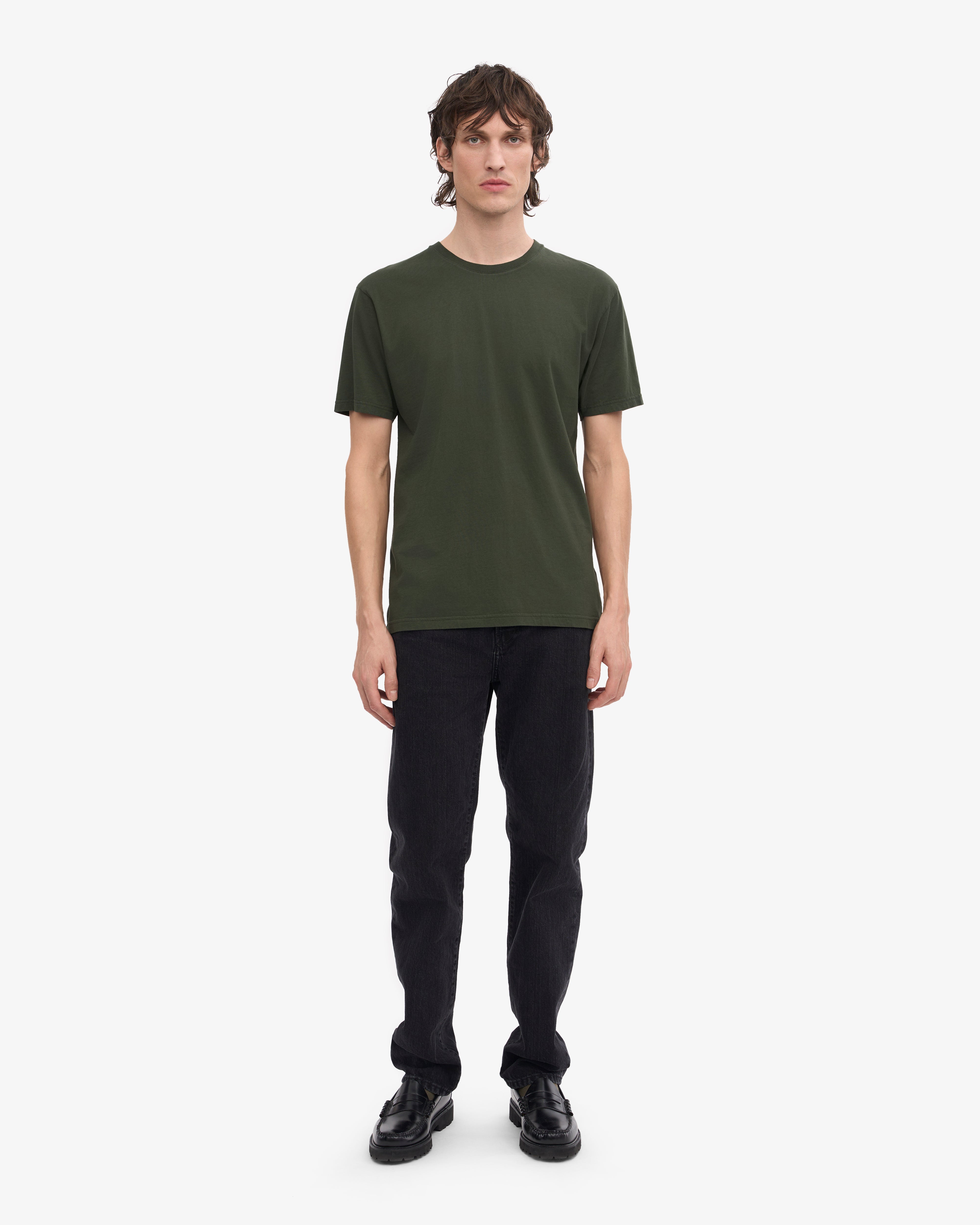 Classic Organic Tee - Hunter Green XS