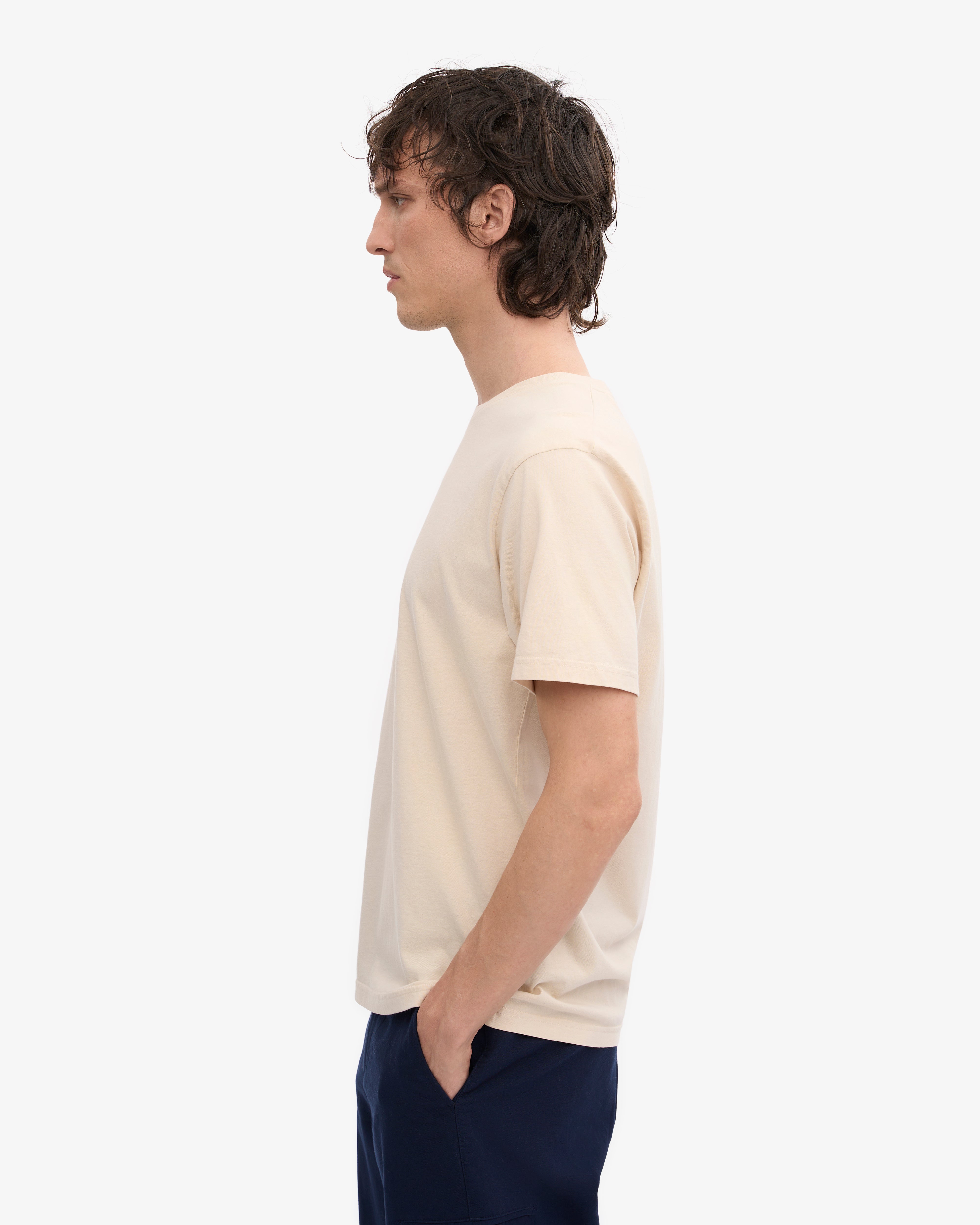 Classic Organic Tee - Ivory White XS