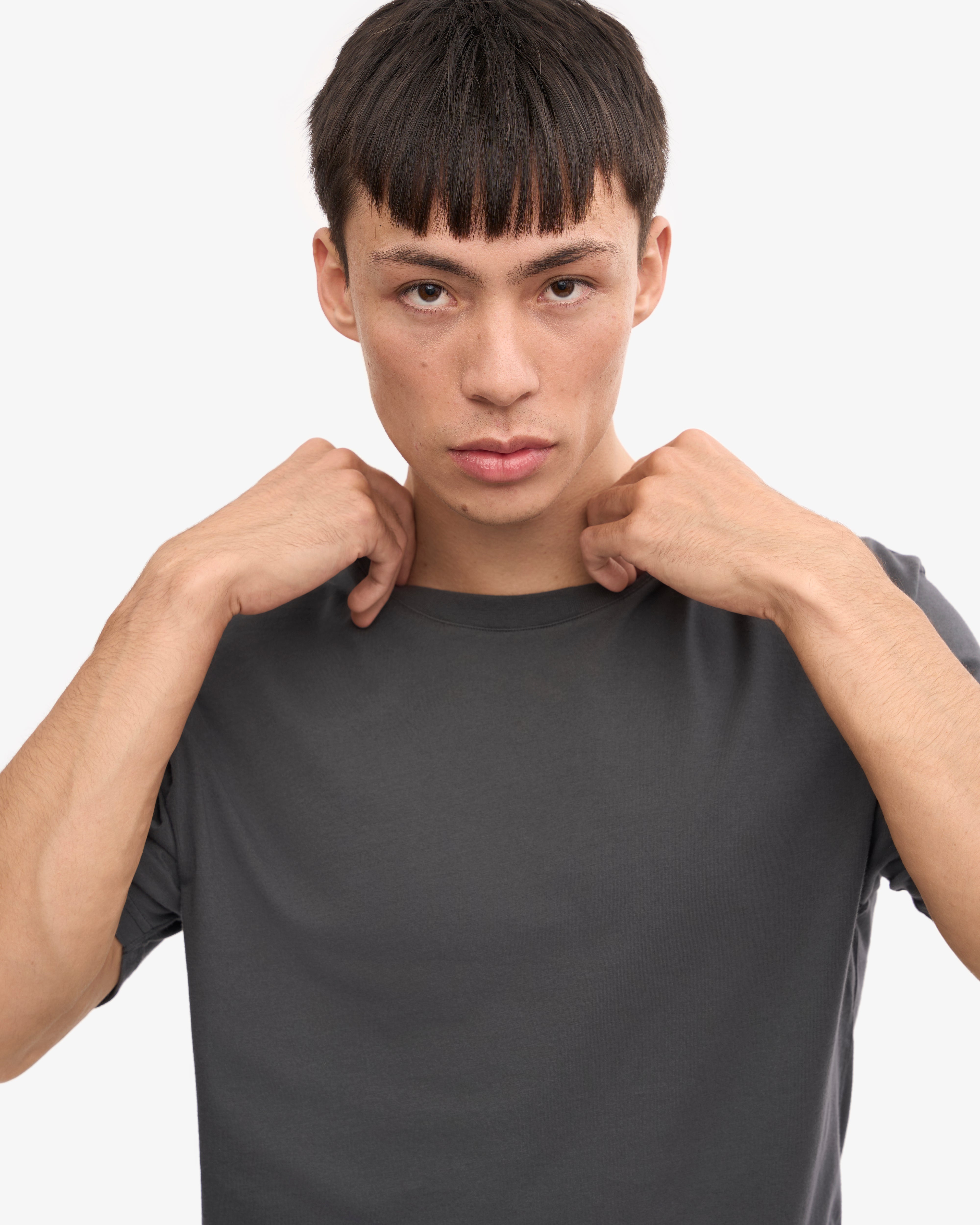 Classic Organic Tee - Lava Grey XS