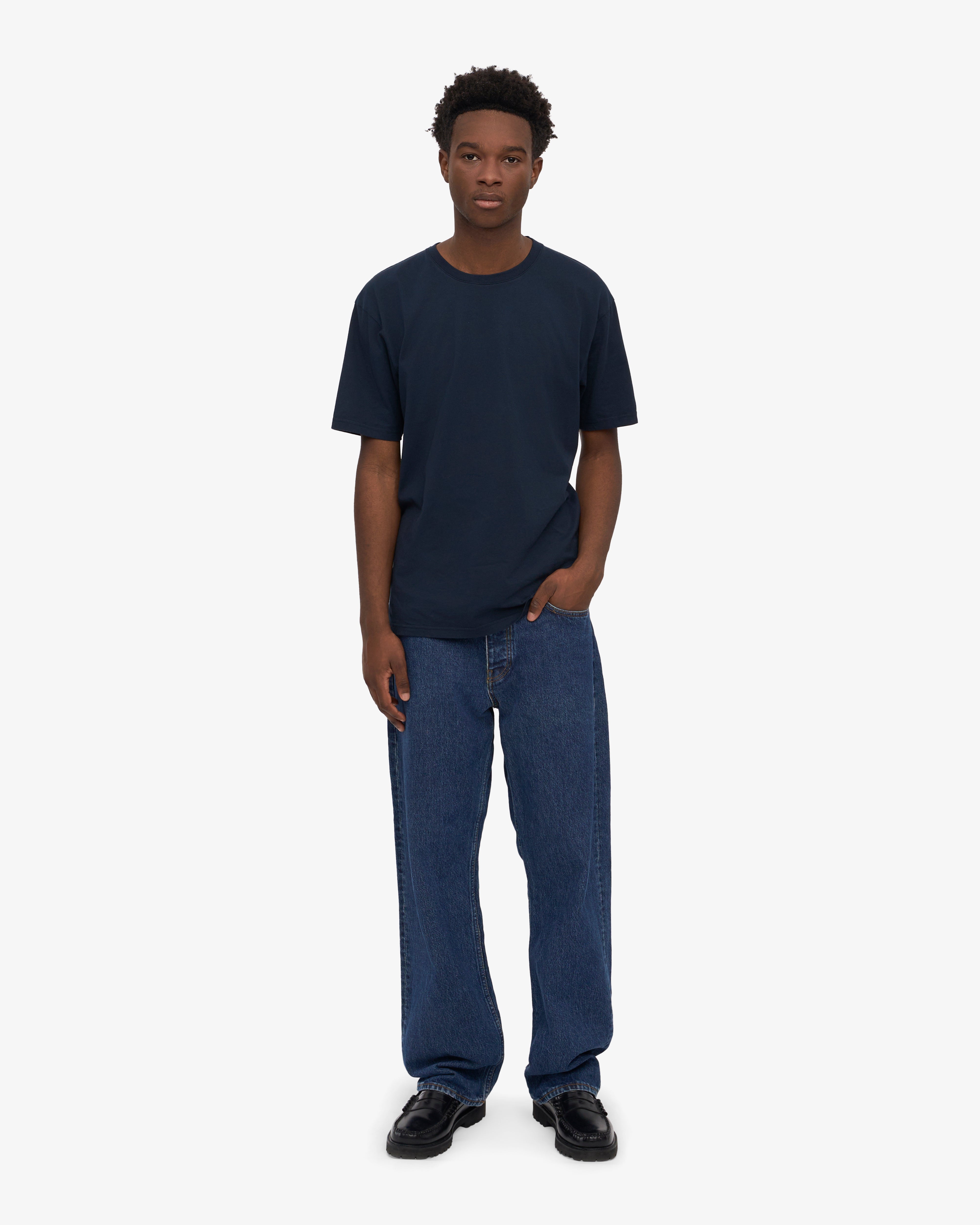Classic Organic Tee - Navy Blue XS