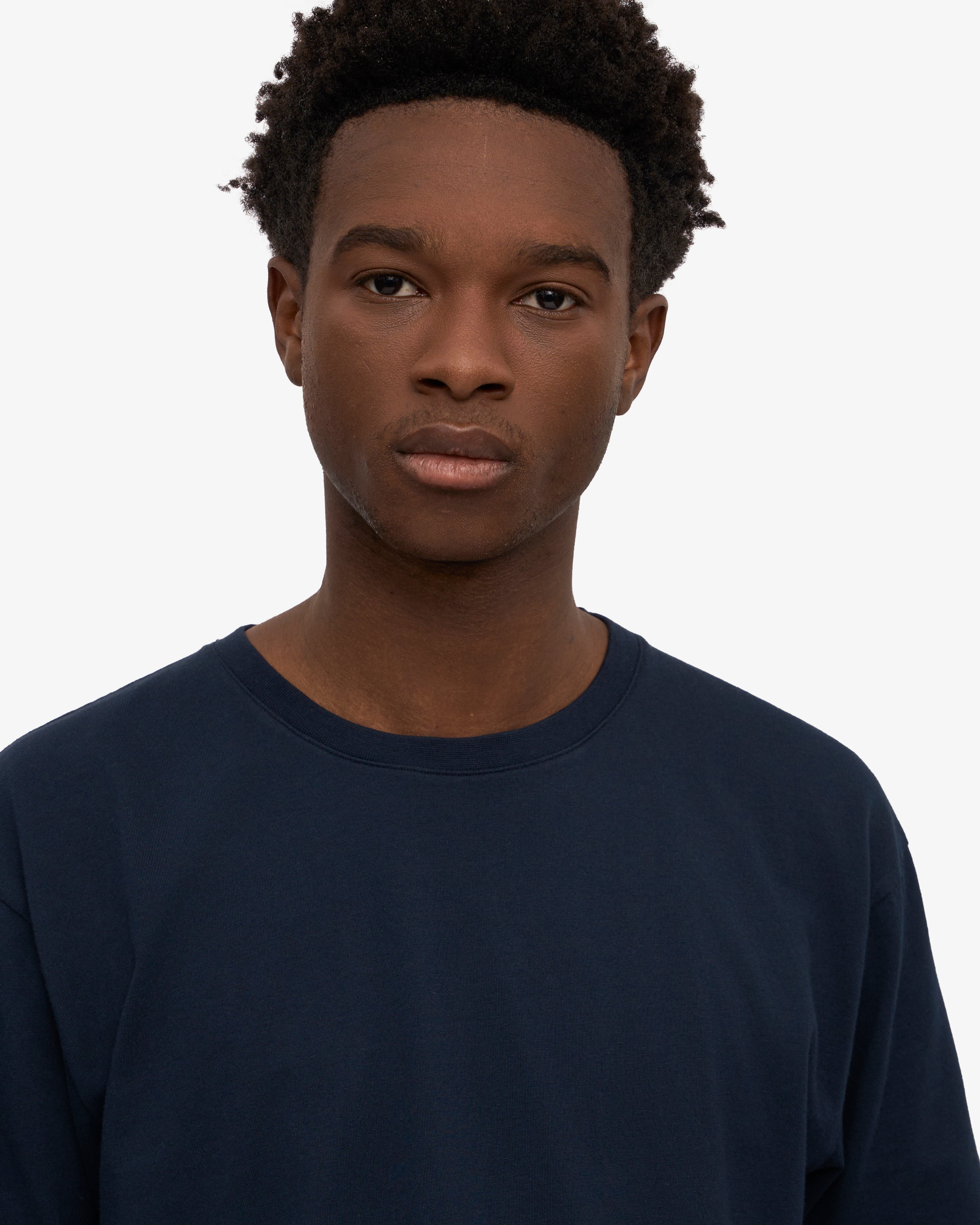 Classic Organic Tee - Navy Blue XS