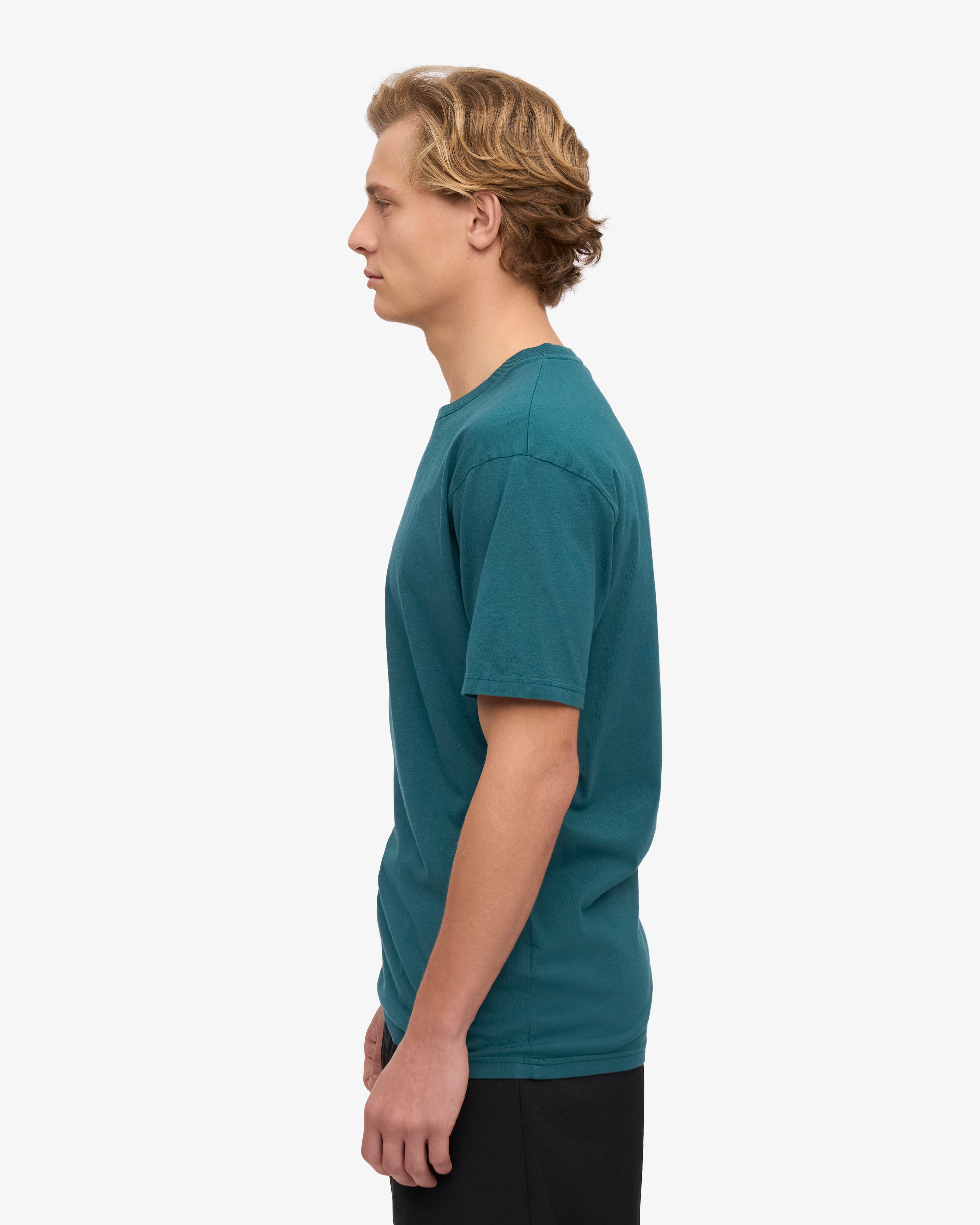 Classic Organic Tee - Ocean Green XS