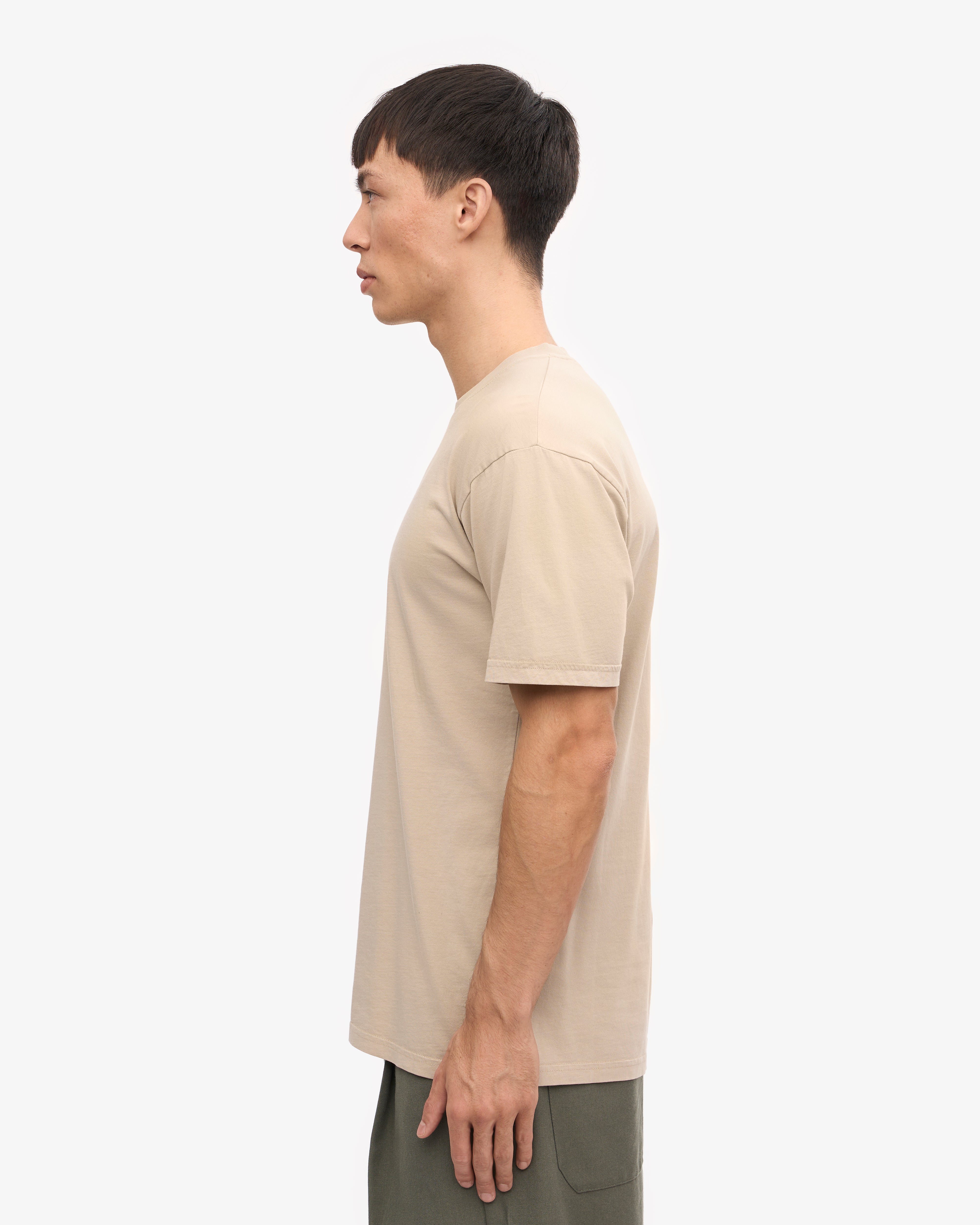 Classic Organic Tee - Oyster Grey XS