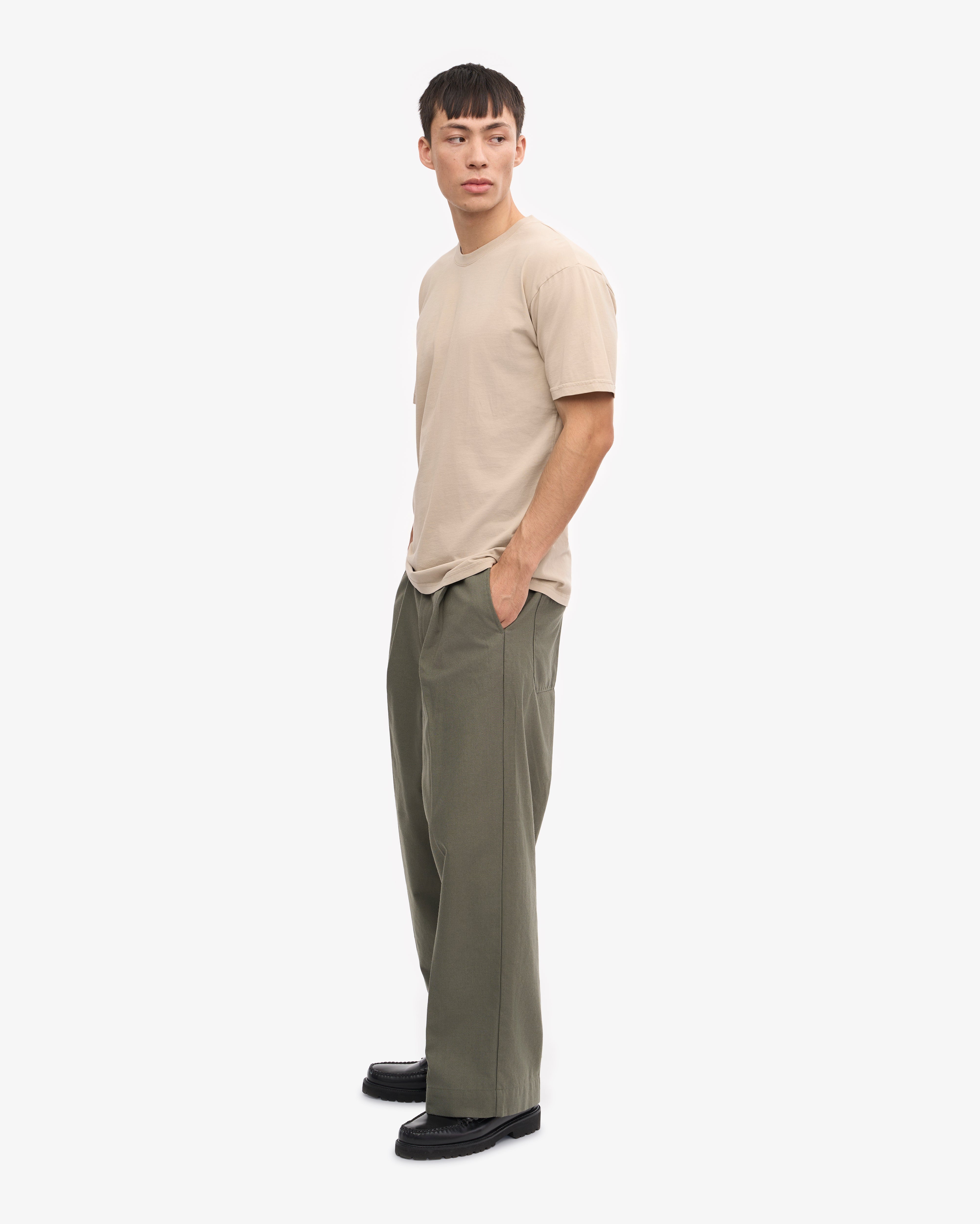 Classic Organic Tee - Oyster Grey XS