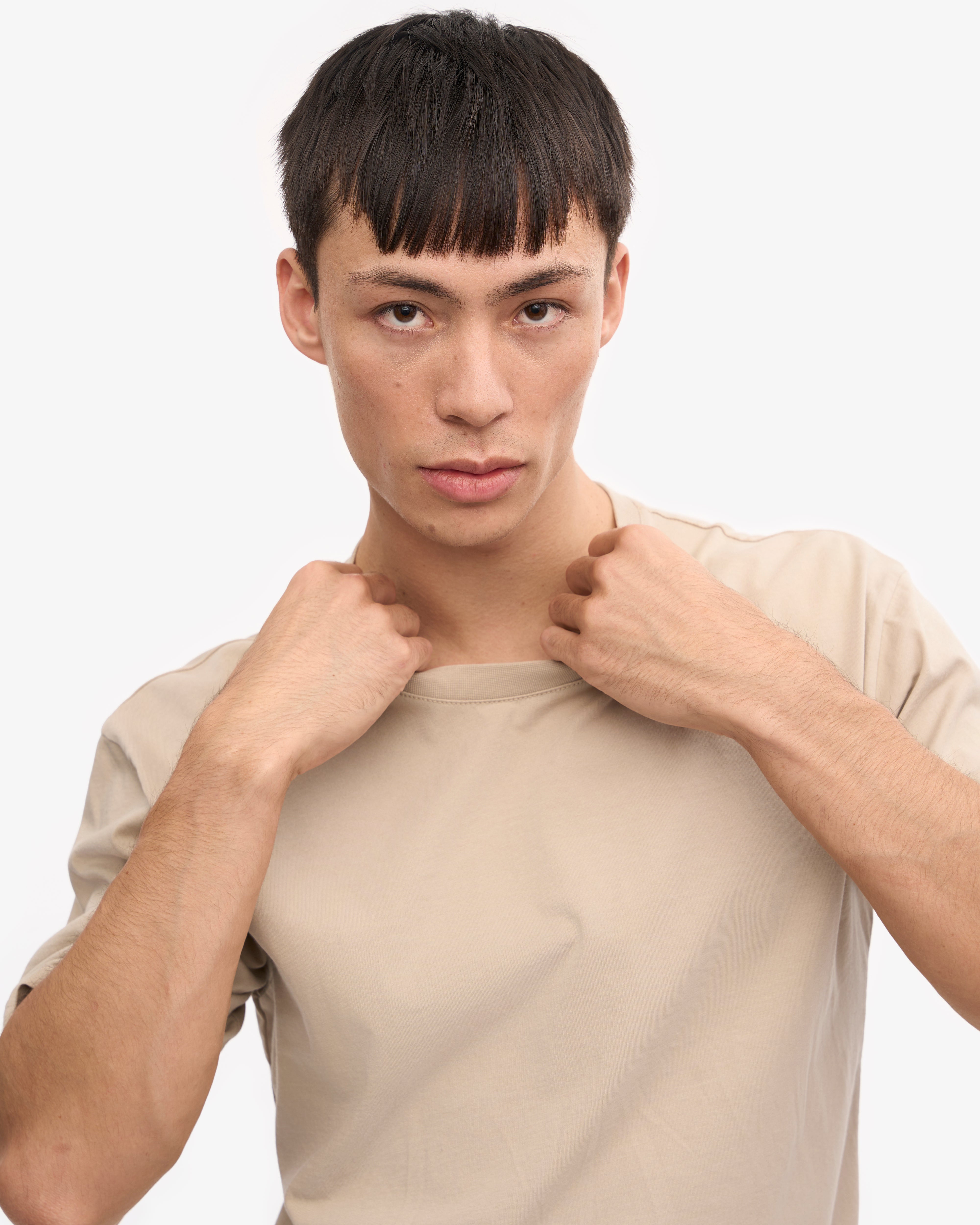 Classic Organic Tee - Oyster Grey XS