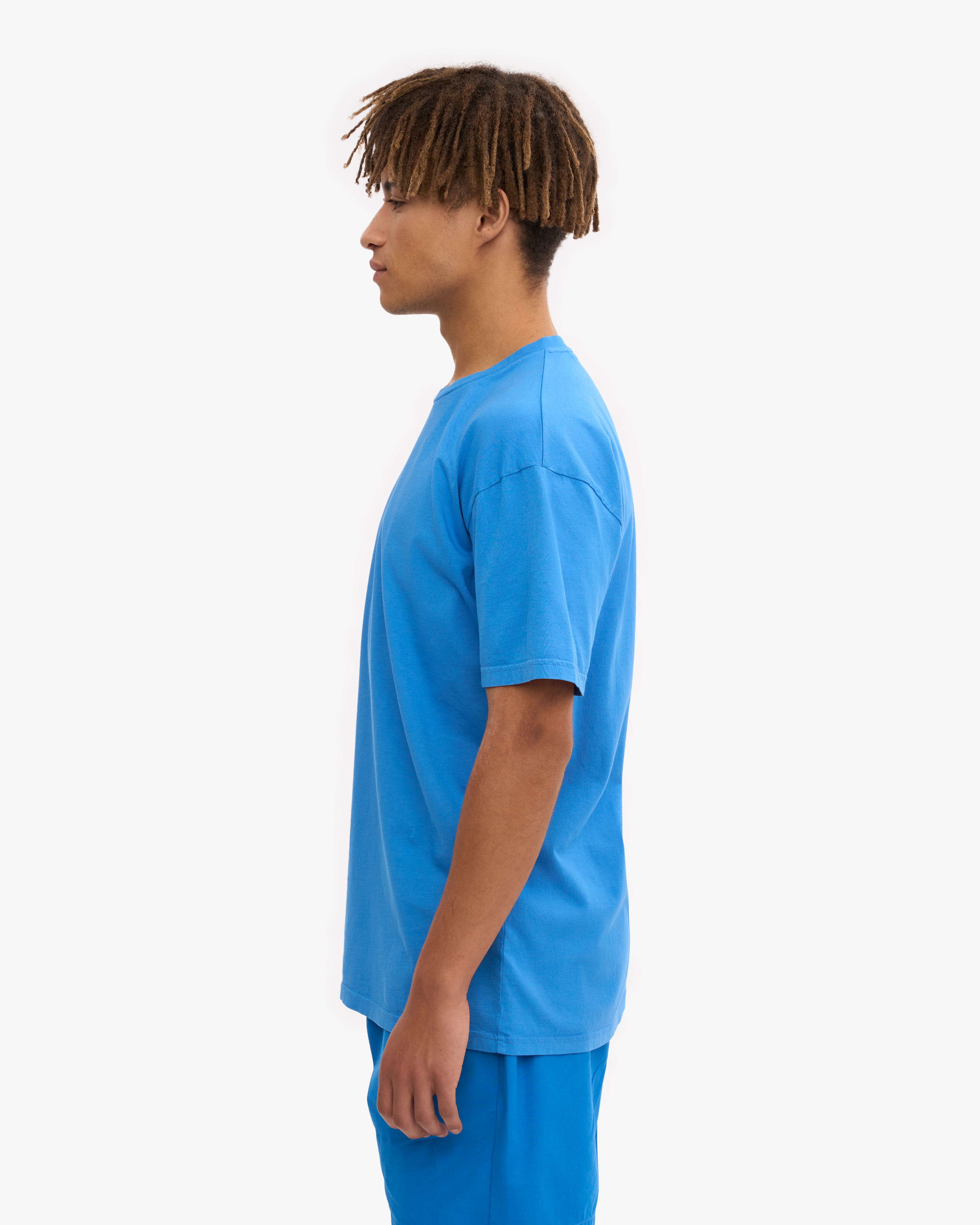Classic Organic Tee - Pacific Blue XS
